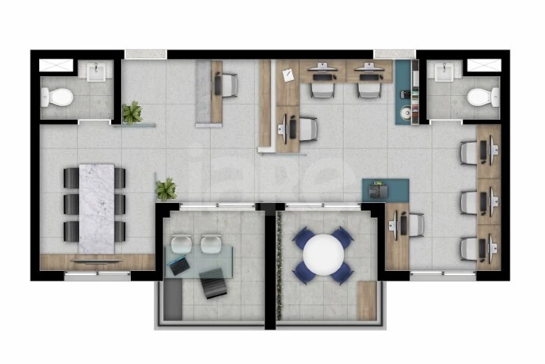 Planta — Sala 42,44 m²
