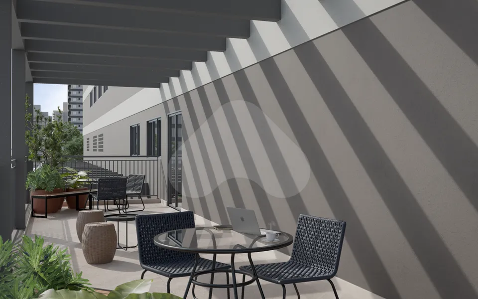 Grafik - Studio com 28,79 m², em Moema — foto 9