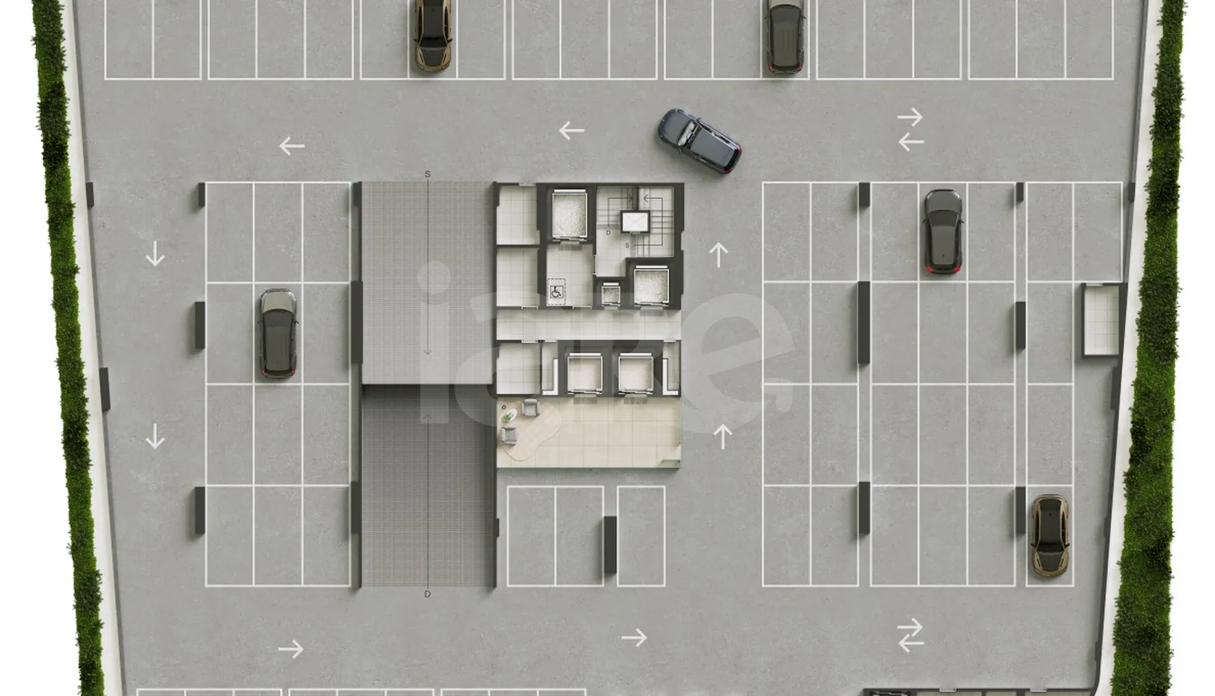 Planta — Pavimento garagem 01