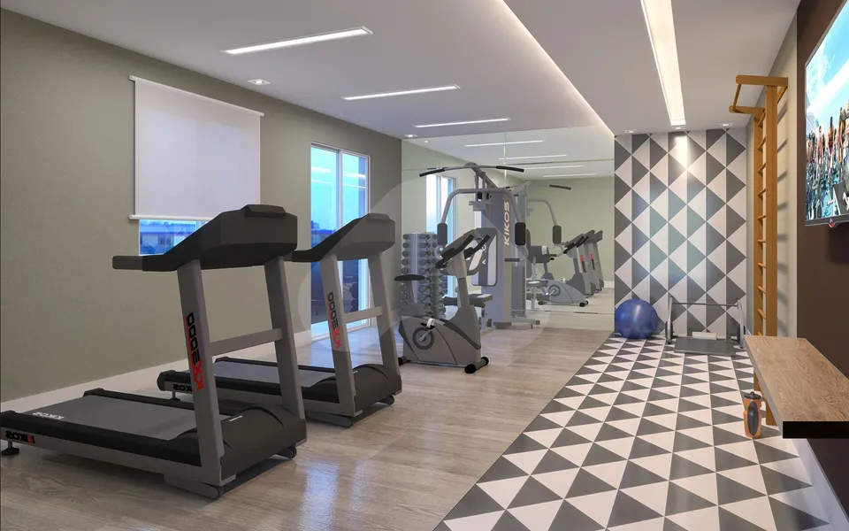 America - Apartamento com 44,86 m², em Cooperativa — foto 2