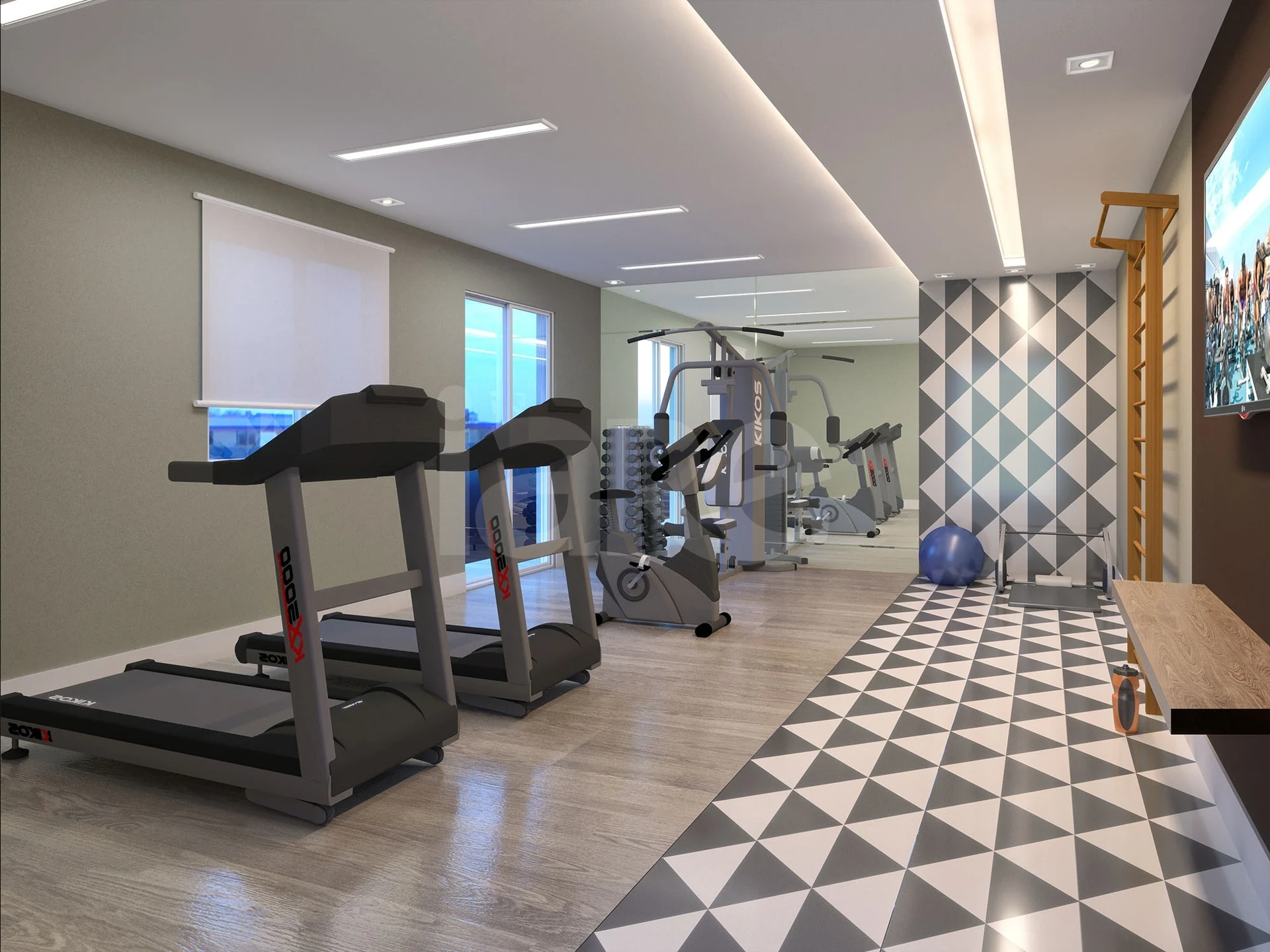 America - Apartamento com 44,86 m², em Cooperativa — foto 2