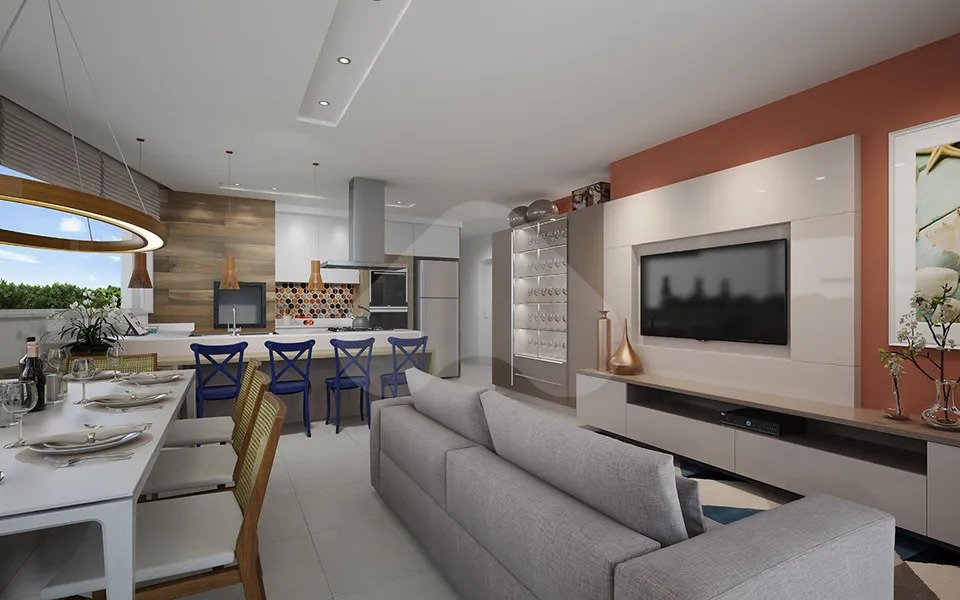 Belize Residence - Apartamento com 102,24 m², em Perequê — foto 5