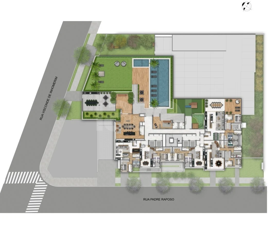 Planta — Pavimento lazer