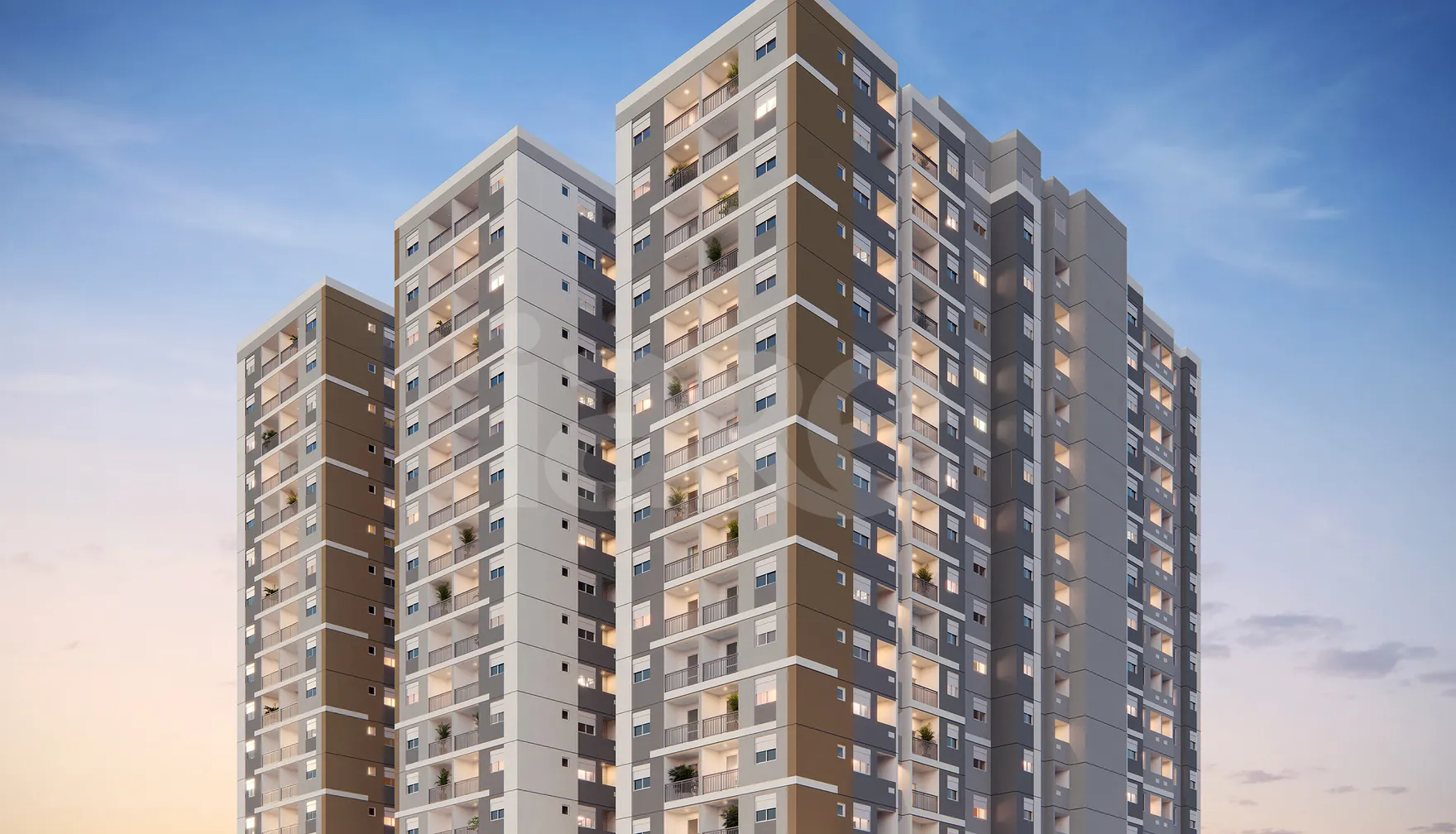 Marco Butantã - Apartamento com 37,27 m², em Butantã — foto 1