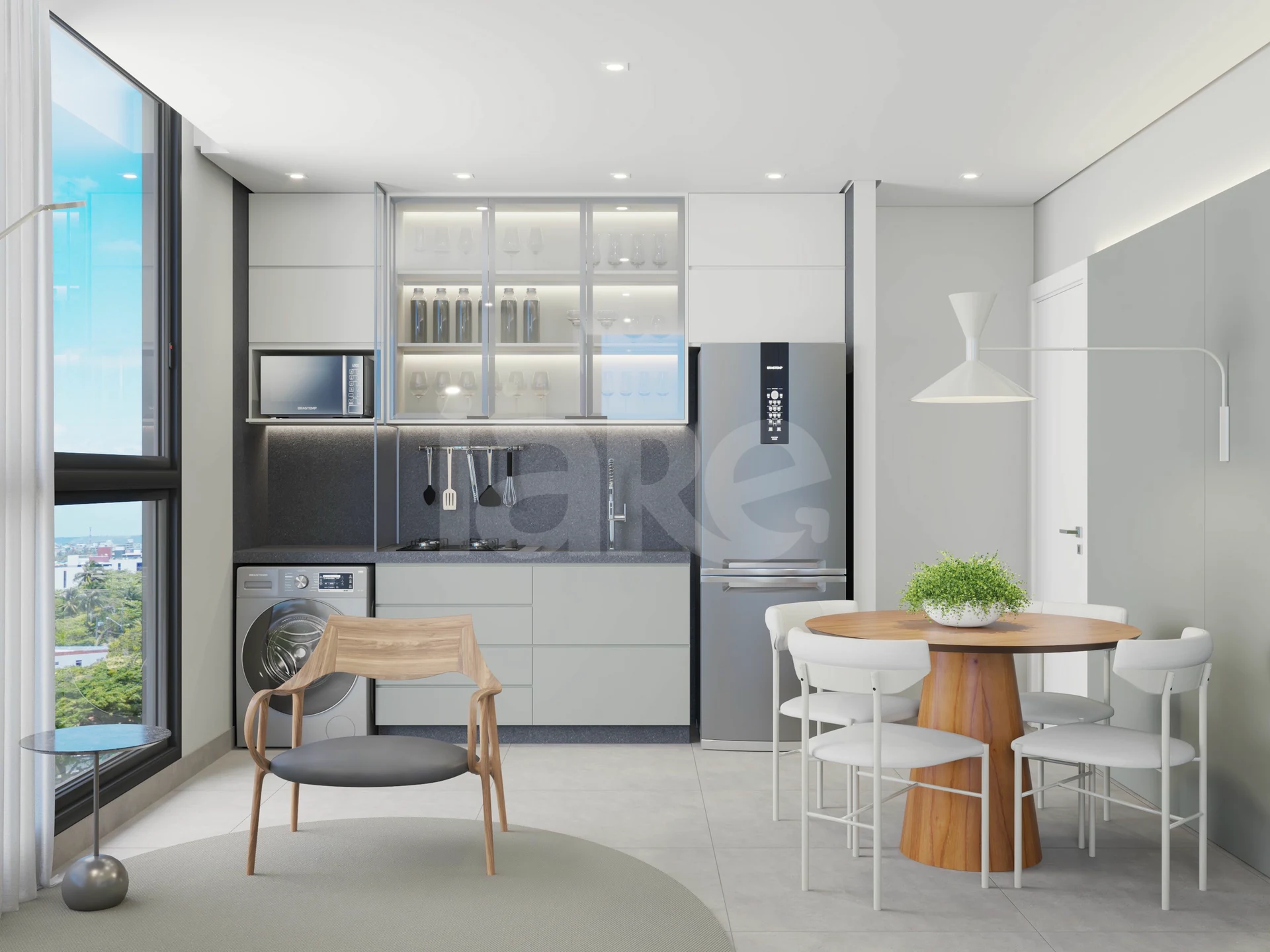 On Mare Flat - Studio com 27,93 m², em Intermares — foto 4