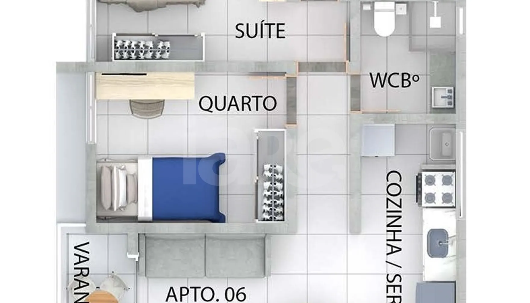 Planta — Garden 72,74 m²