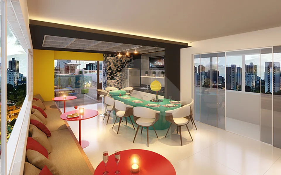 Porto Design - Apartamento com 35 m², em Espinheiro — foto 6