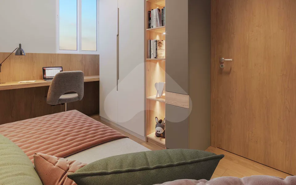 Ipê Amarelo Residencial - Apartamento com 37,18 m², em Campo Grande — foto 4