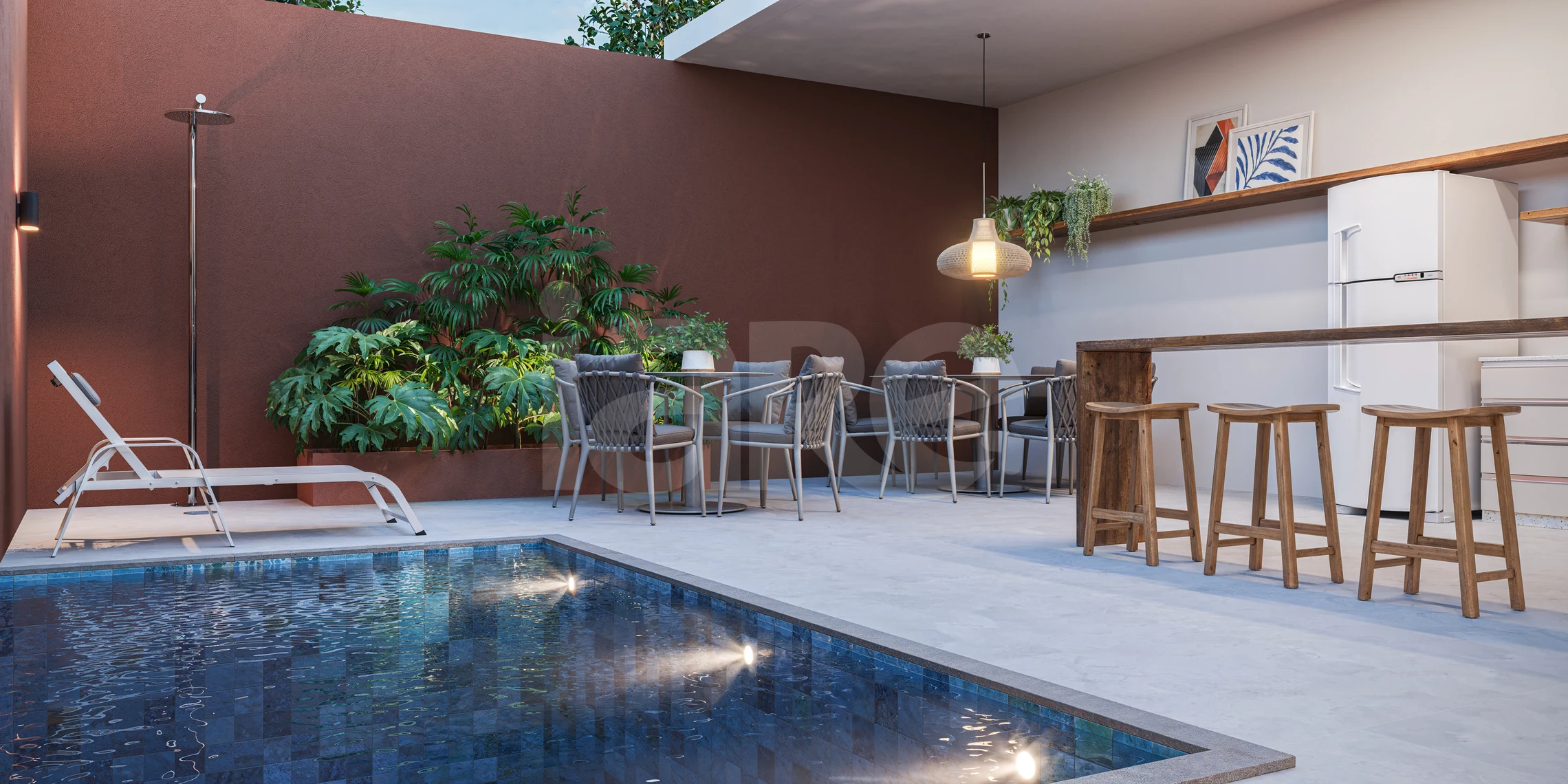 Rubi Condomínio Clube - Apartamento com 42 m², em Jardim Vila Galvão — foto 6