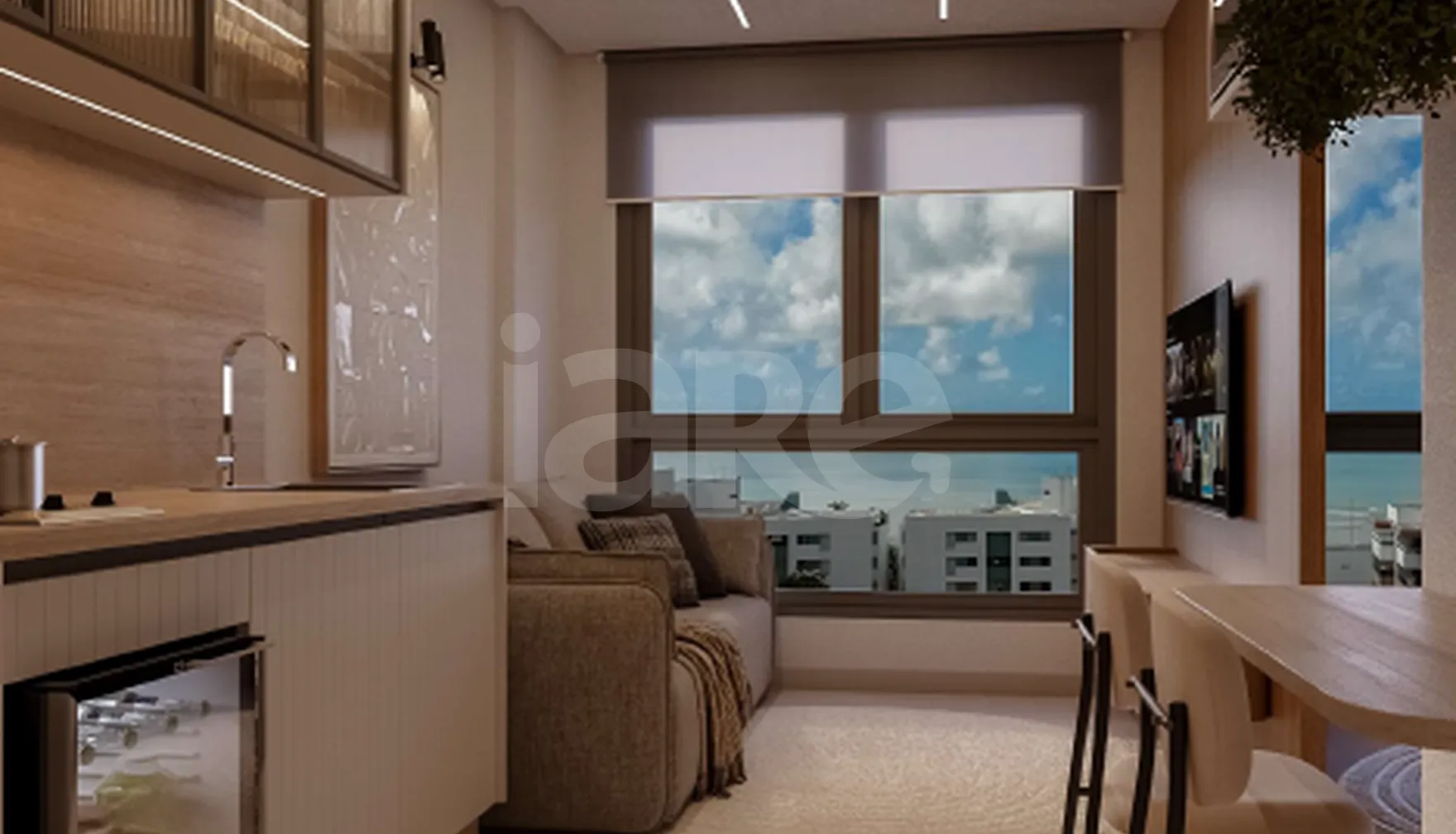 Yafah Design - Studio com 23,25 m², em Ponta de Campina — foto 2