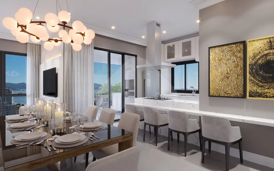 Mont Blanc - Apartamento com 103,5 m², em Perequê — foto 11