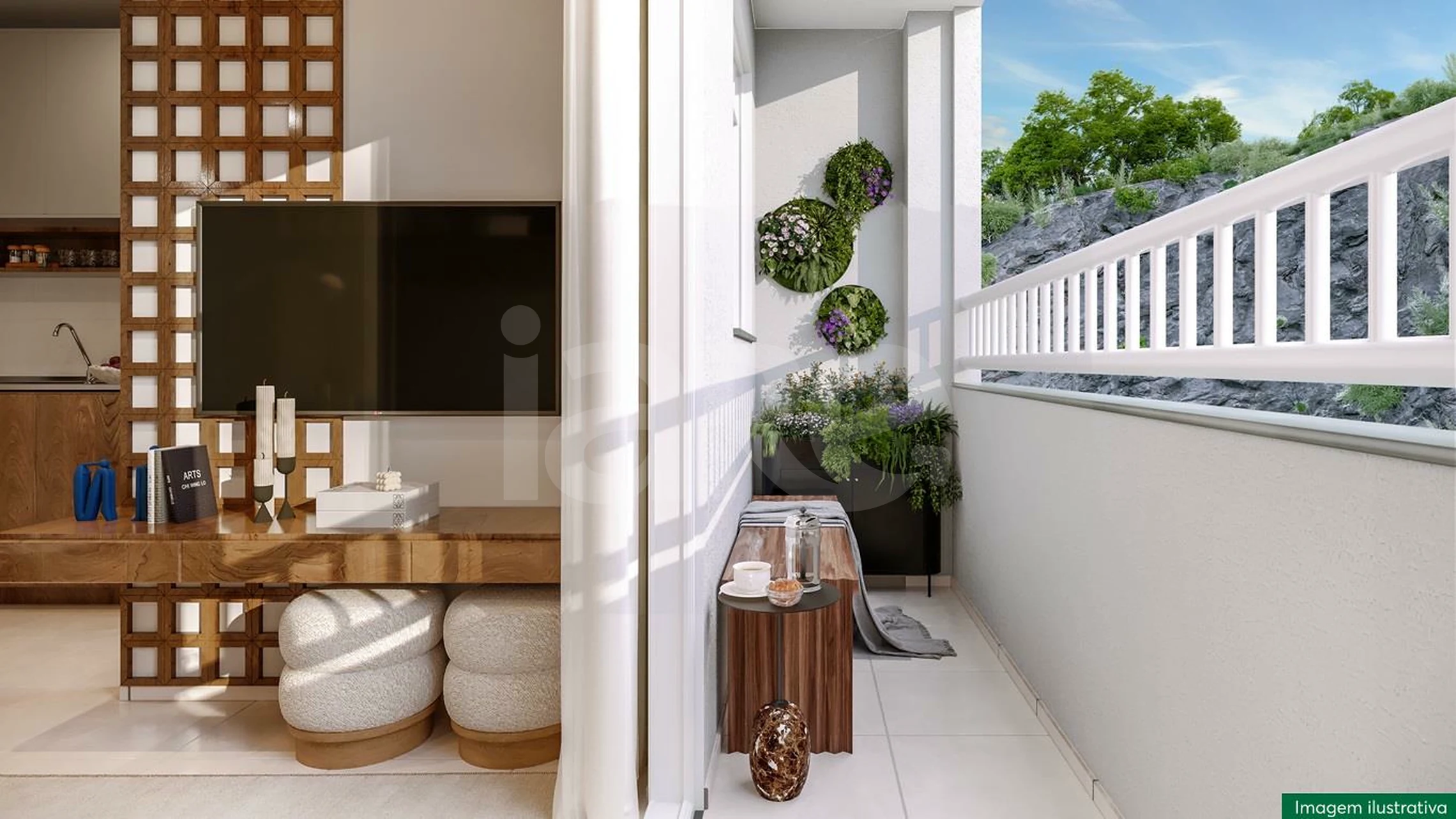 Mar de Trindade - Apartamento com 42,03 m², em Alcântara — foto 8