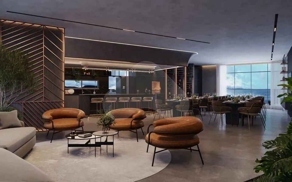 Burj Exclusive Residence - Apartamento com 129,24 m², em Perequê — foto 6