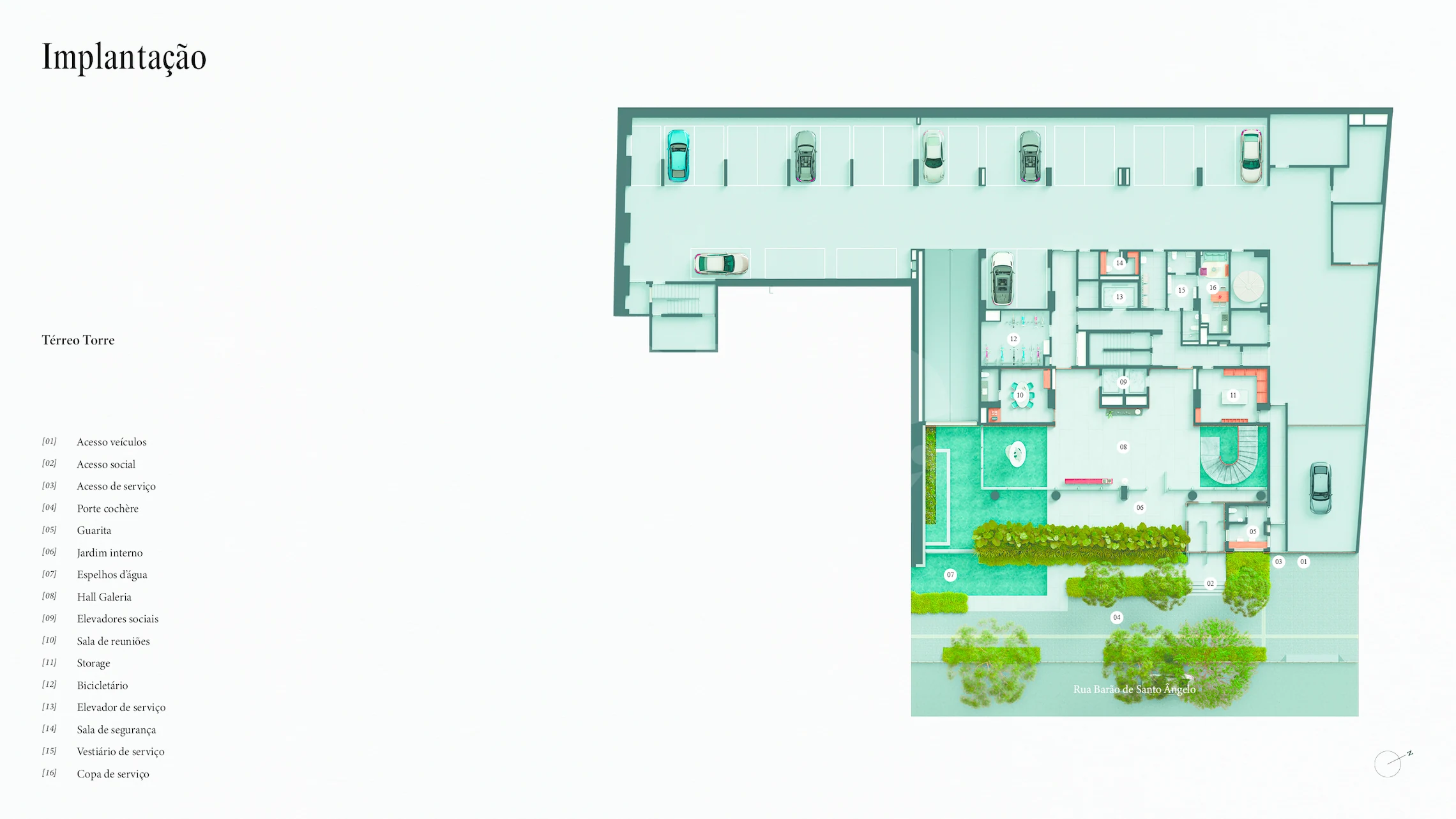 Planta — IMPLANTAÇÃO TÉRREO TORRE