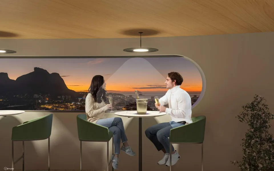 Niemeyer 360° Residences - Studio com 40 m², em Barra da Tijuca — foto 8