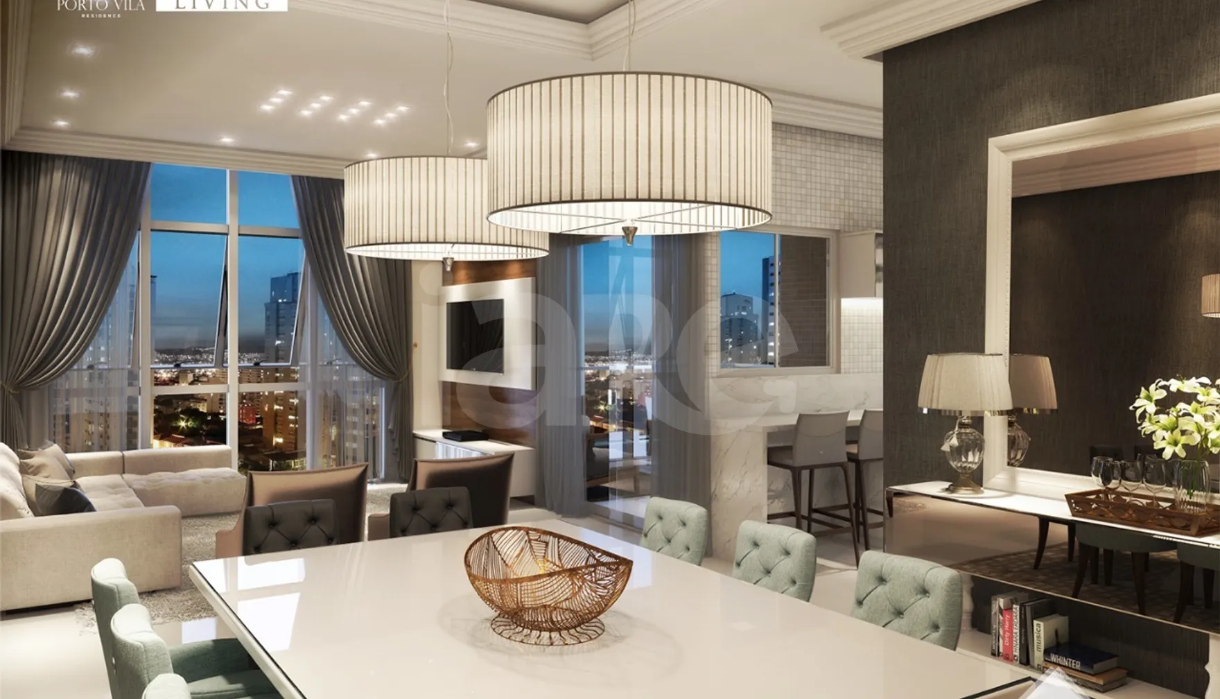 Porto Vila - Apartamento com 182,5 m², em Meia Praia — foto 2