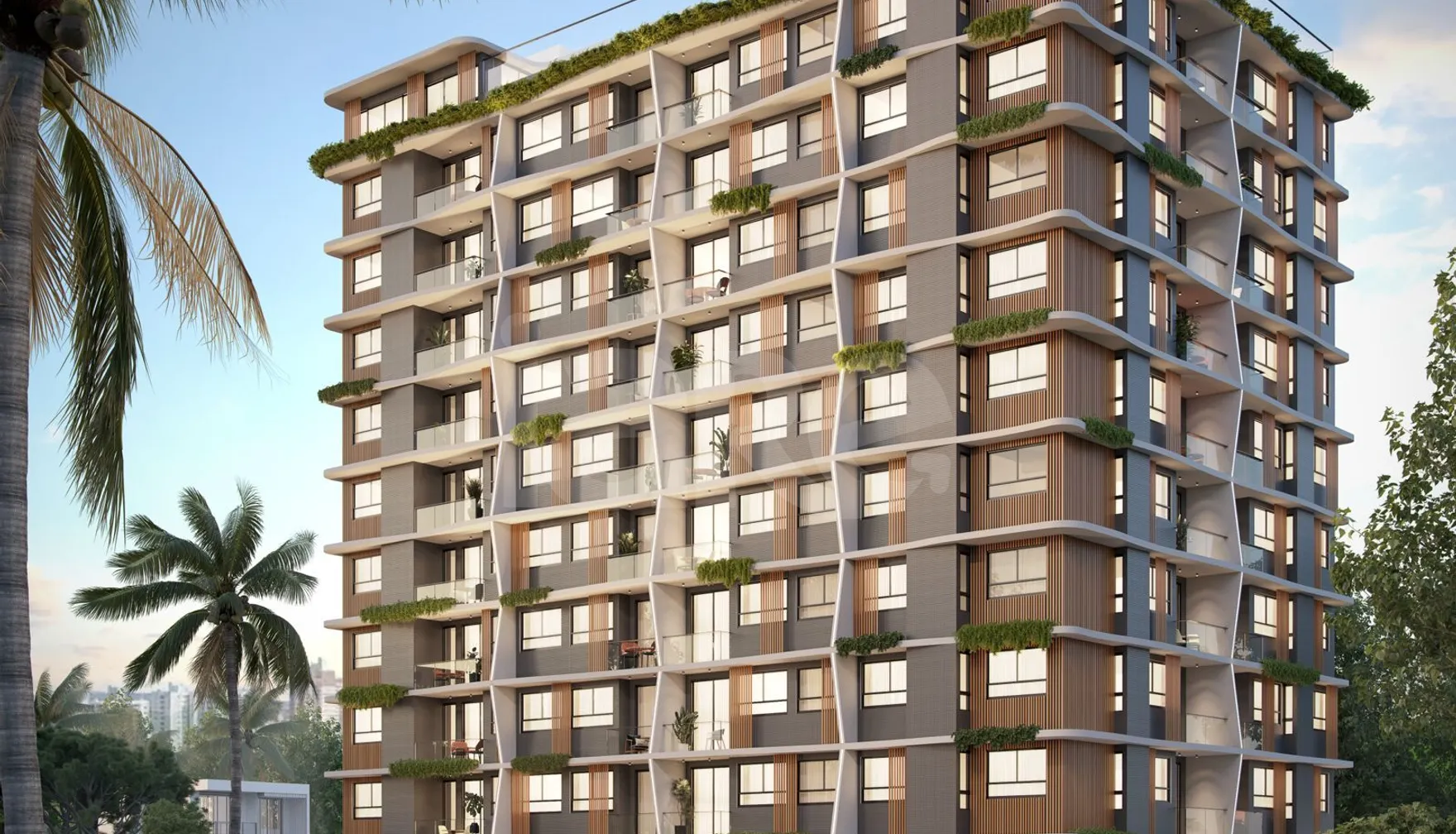 Florezza Residence - Studio com 29,08 m², em Intermares — foto 1