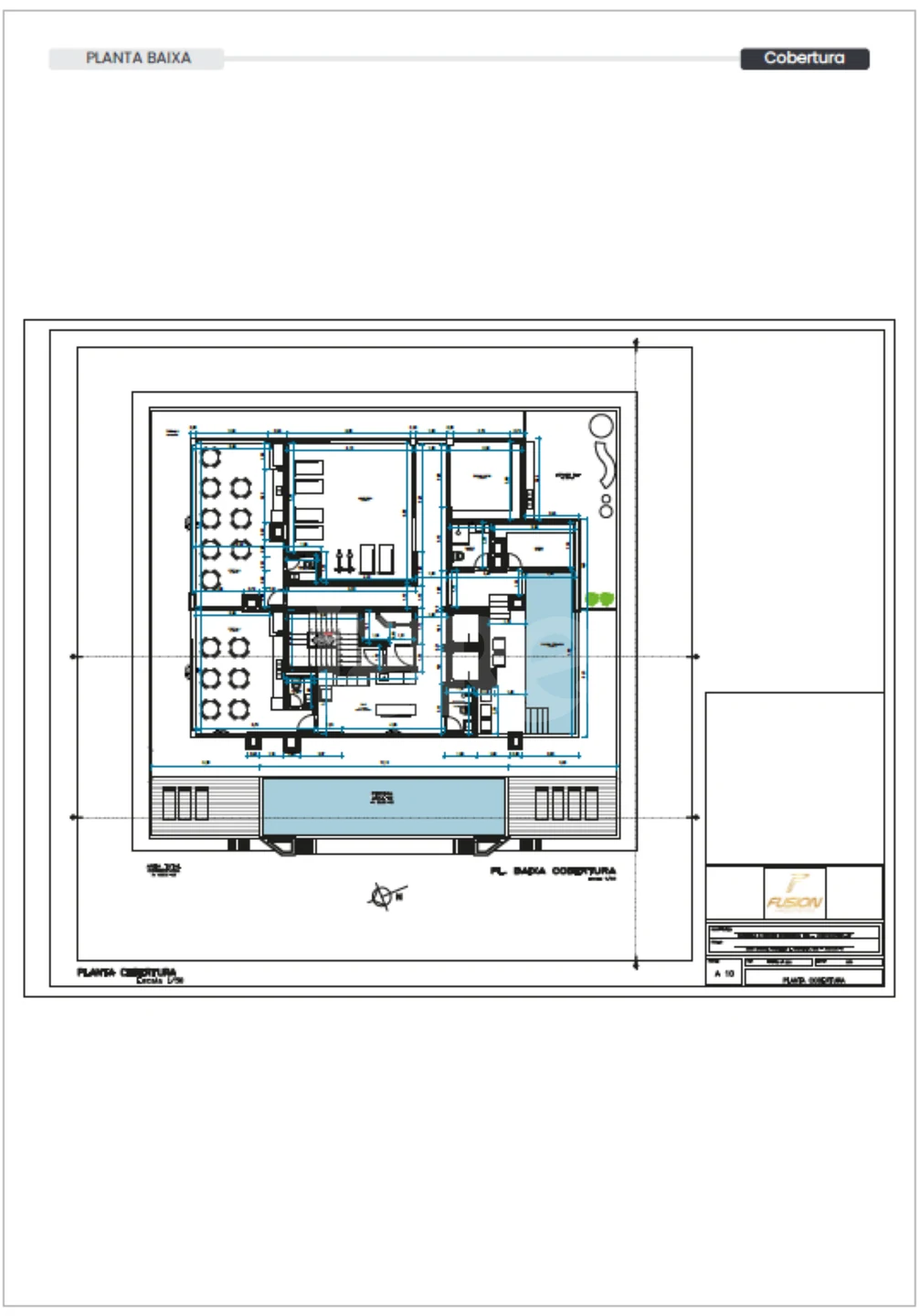 Planta — Pavimento rooftop