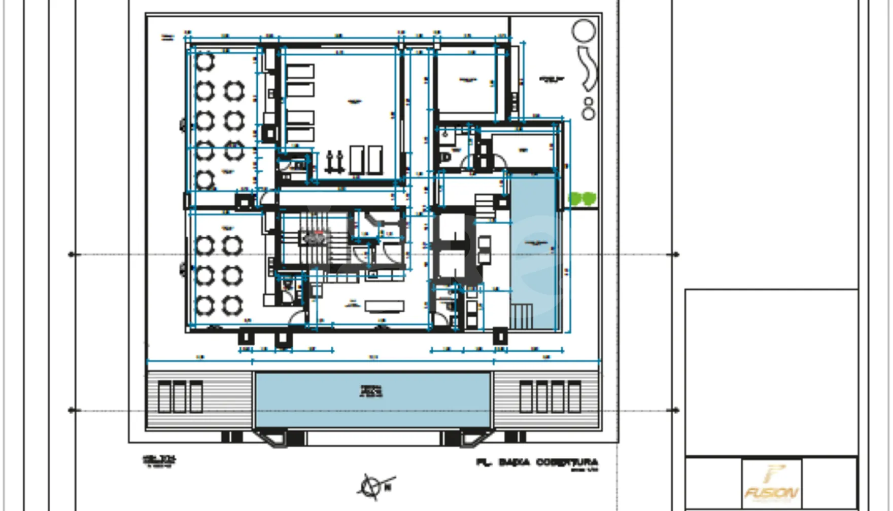 Planta — Pavimento rooftop