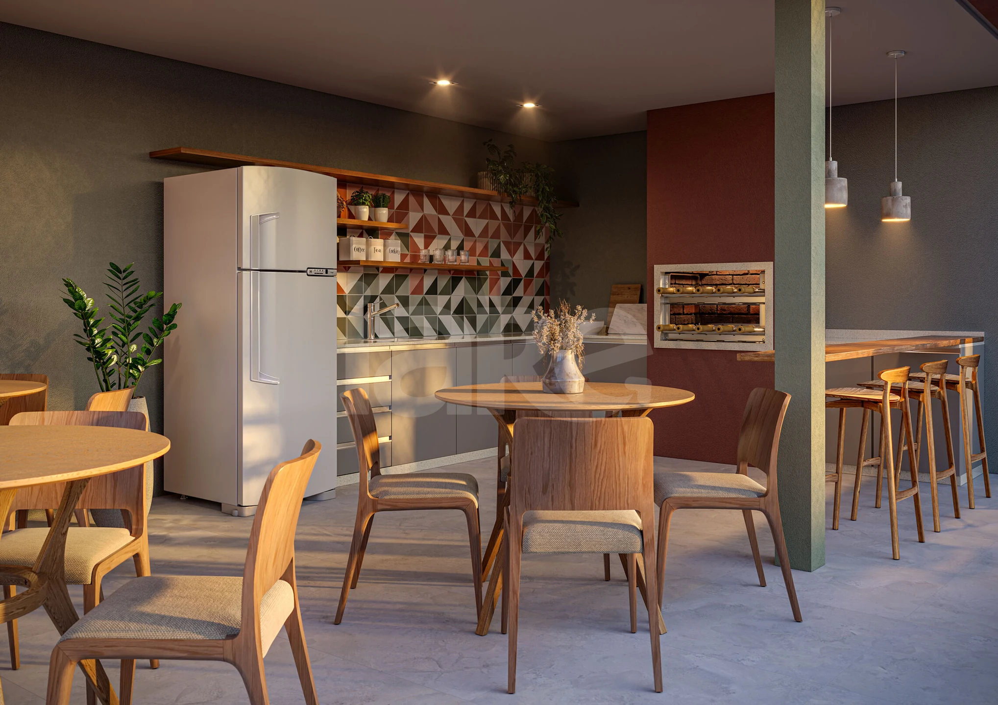 Rubi Condomínio Clube - Apartamento com 42 m², em Jardim Vila Galvão — foto 5
