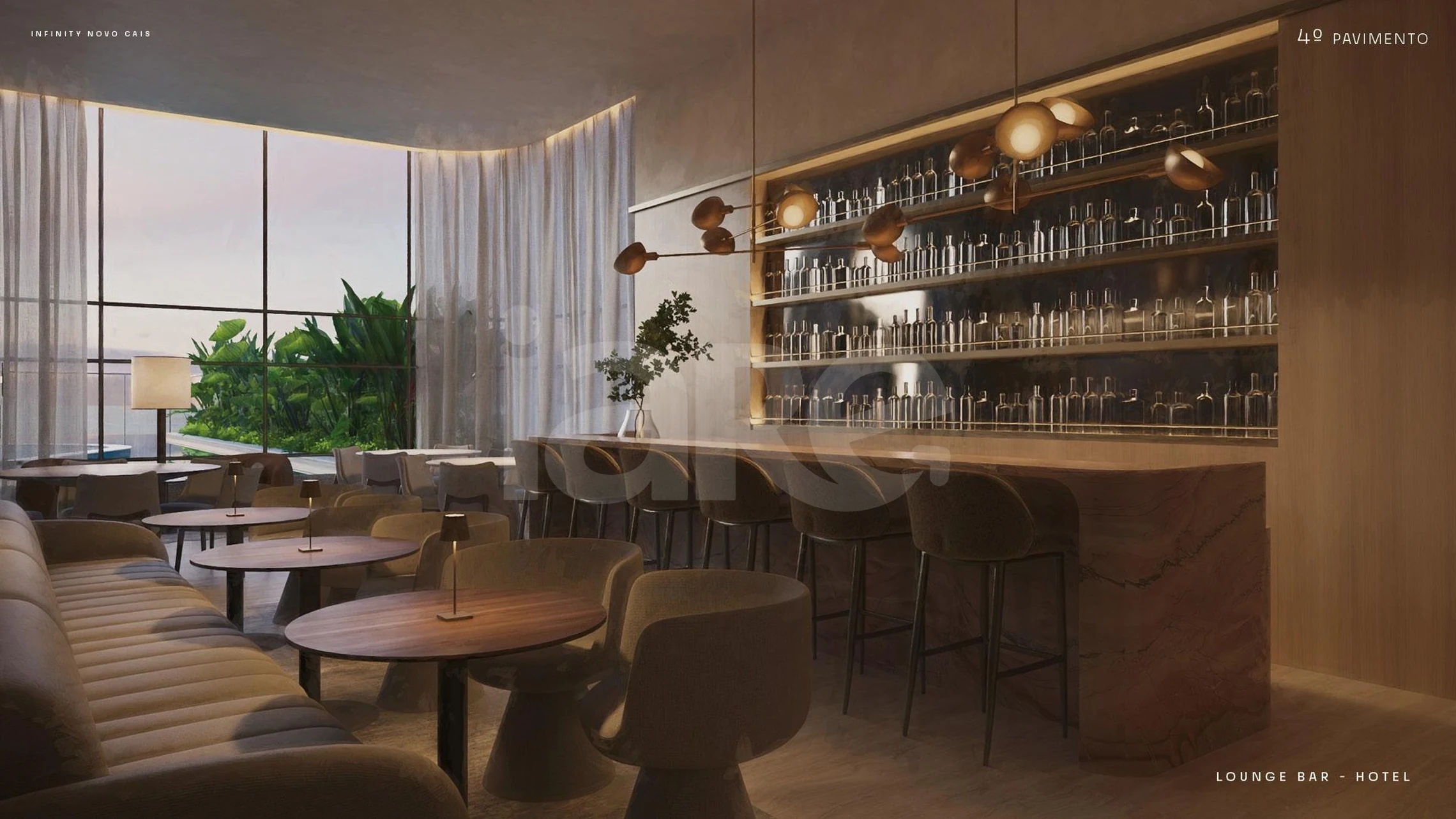 Infinity Novo Cais - Apartamento com 34,22 m², em São José — foto 15