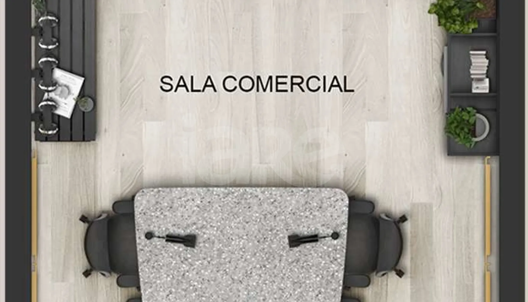 Planta — Sala 26,77 m²