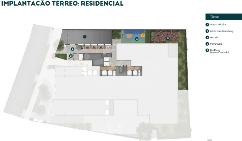 Planta — Pavimento térreo