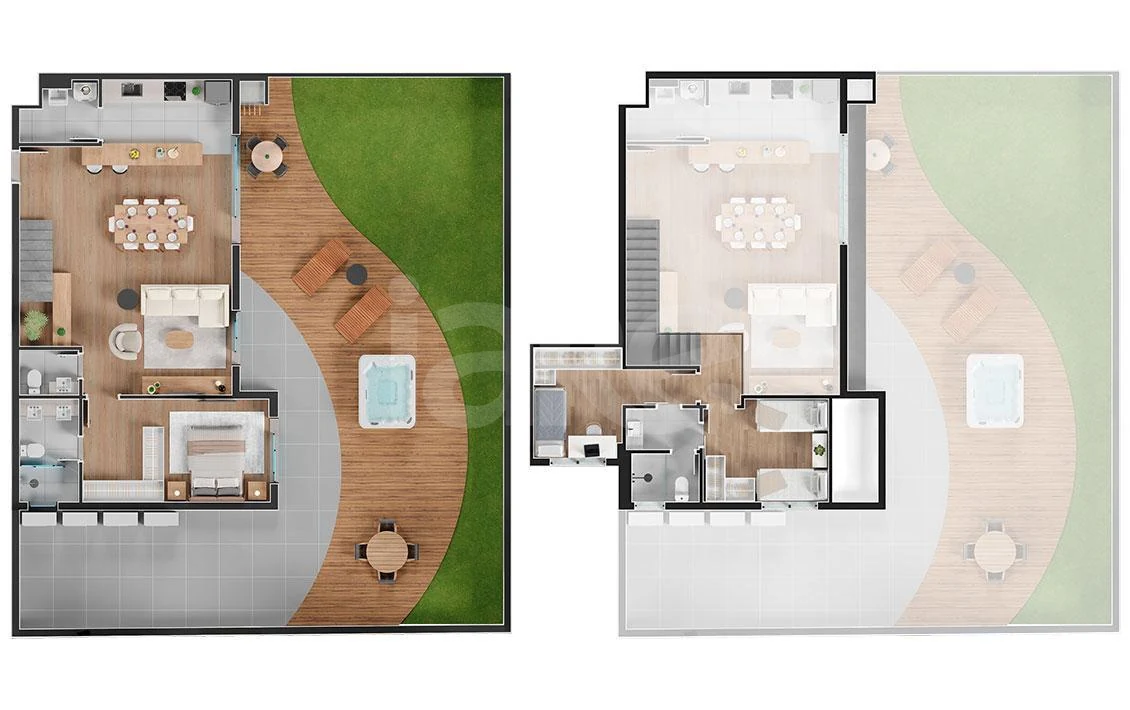 Planta — Garden 242,78 m²