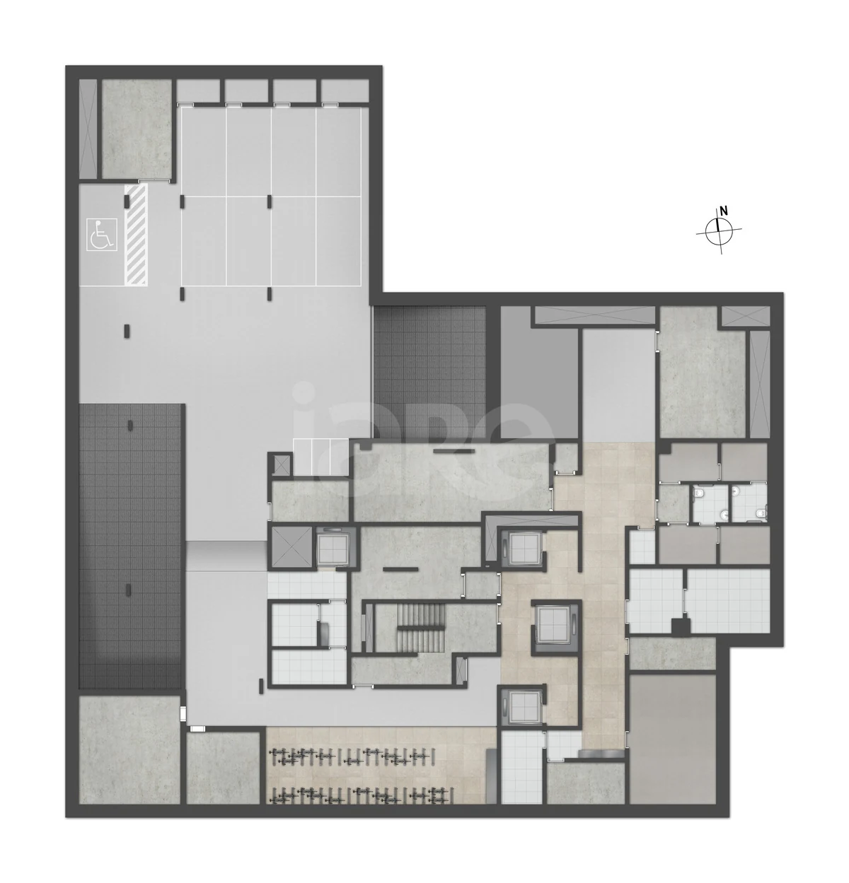 Planta — Pavimento subsolo