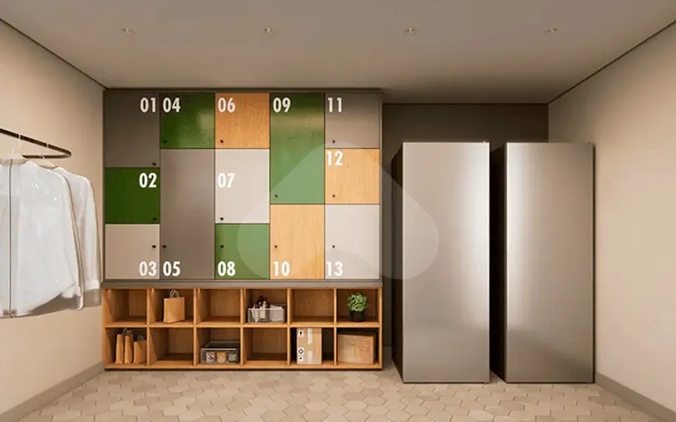 Criare - Apartamento com 33,5 m², em Mirandópolis — foto 8