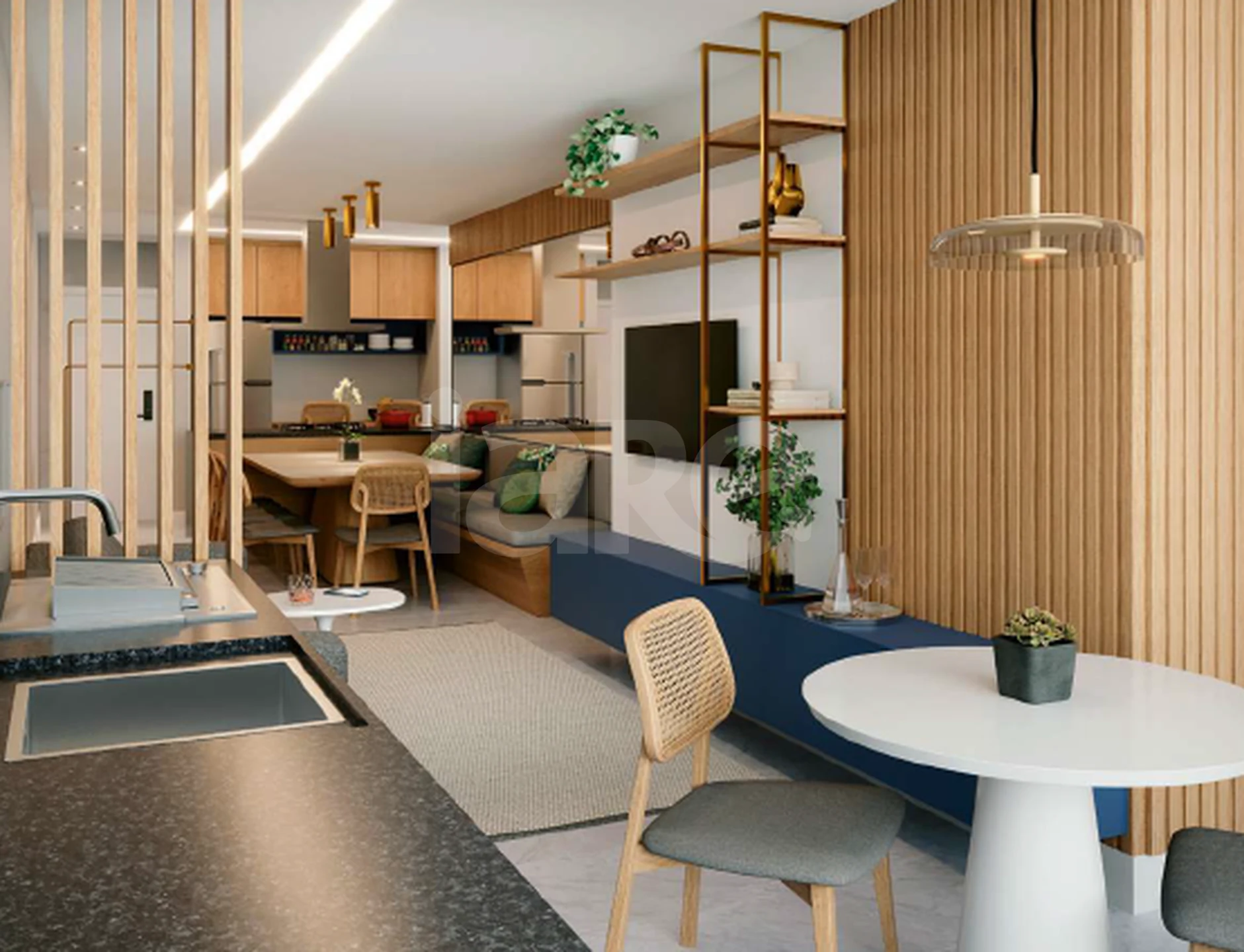 Terrace - Apartamento com 89,96 m², em Praia da Costa — foto 3