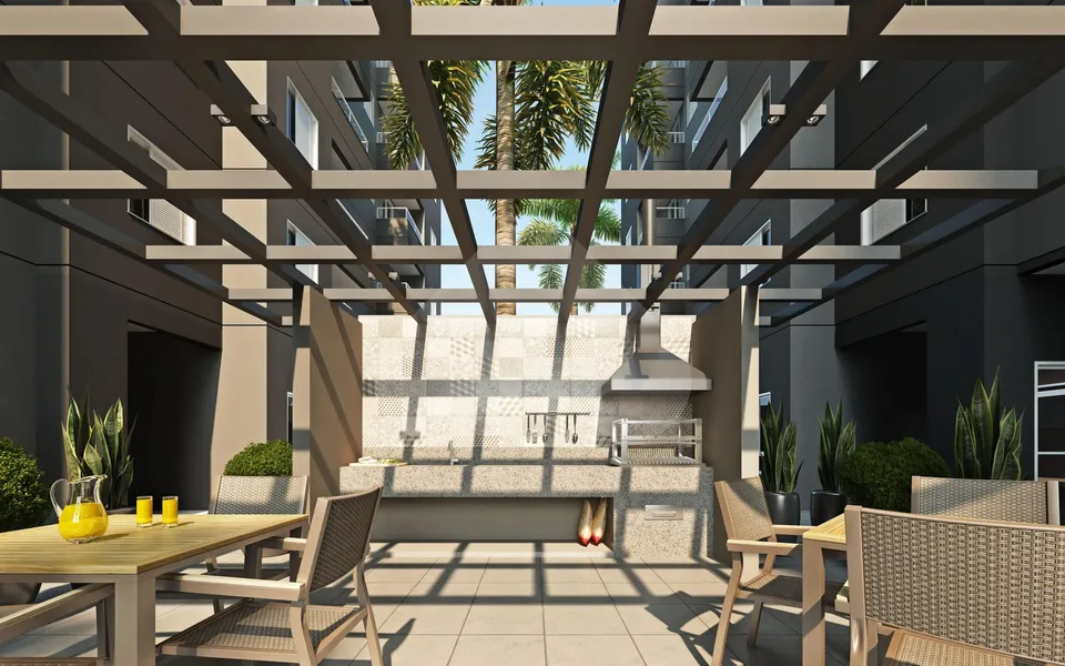 Vista Parque Clube II - Apartamento com 45 m², em Parque Assunção — foto 11