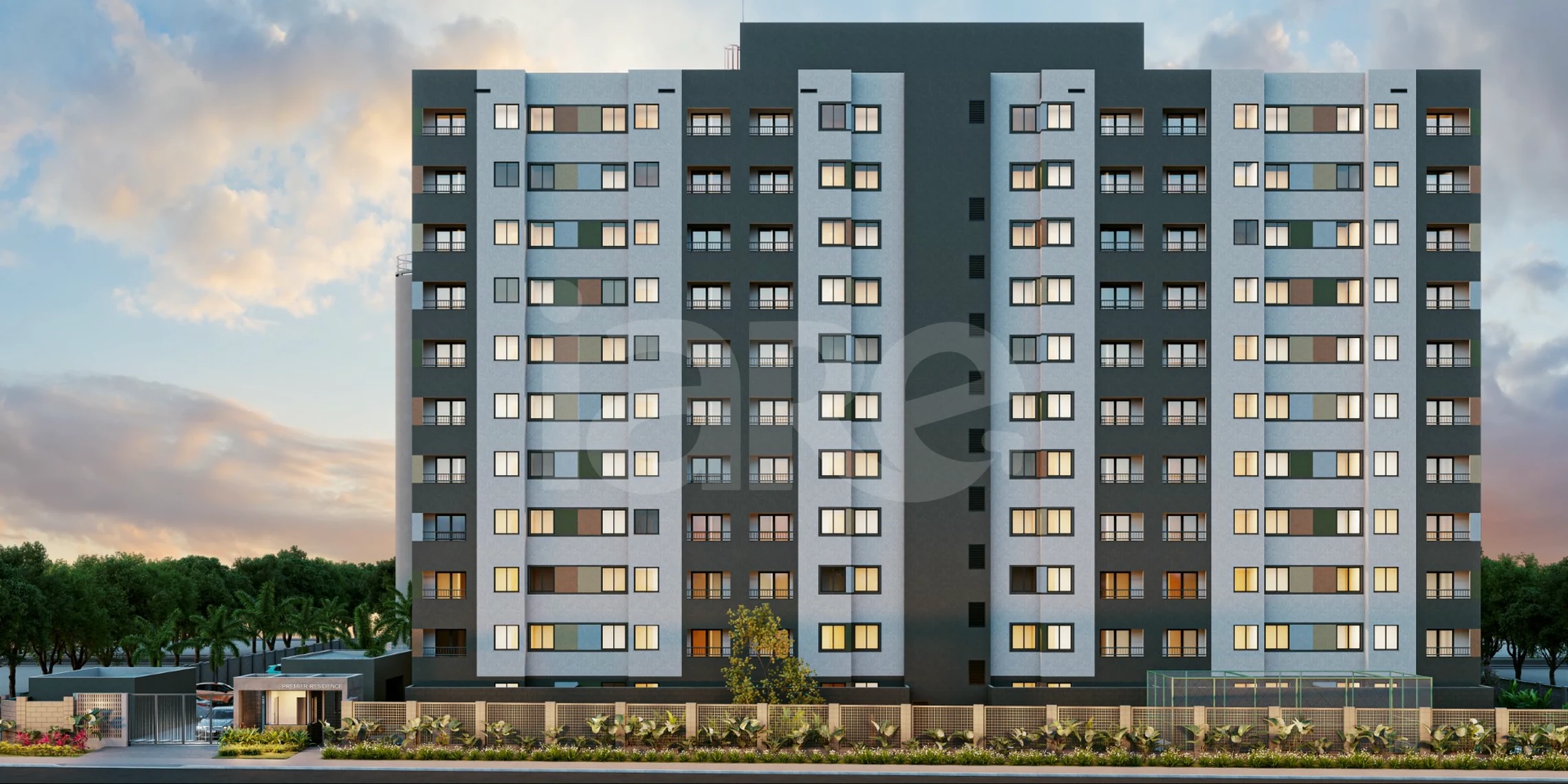 Premier Residence - Apartamento com 37,69 m², em Iputinga — foto 1
