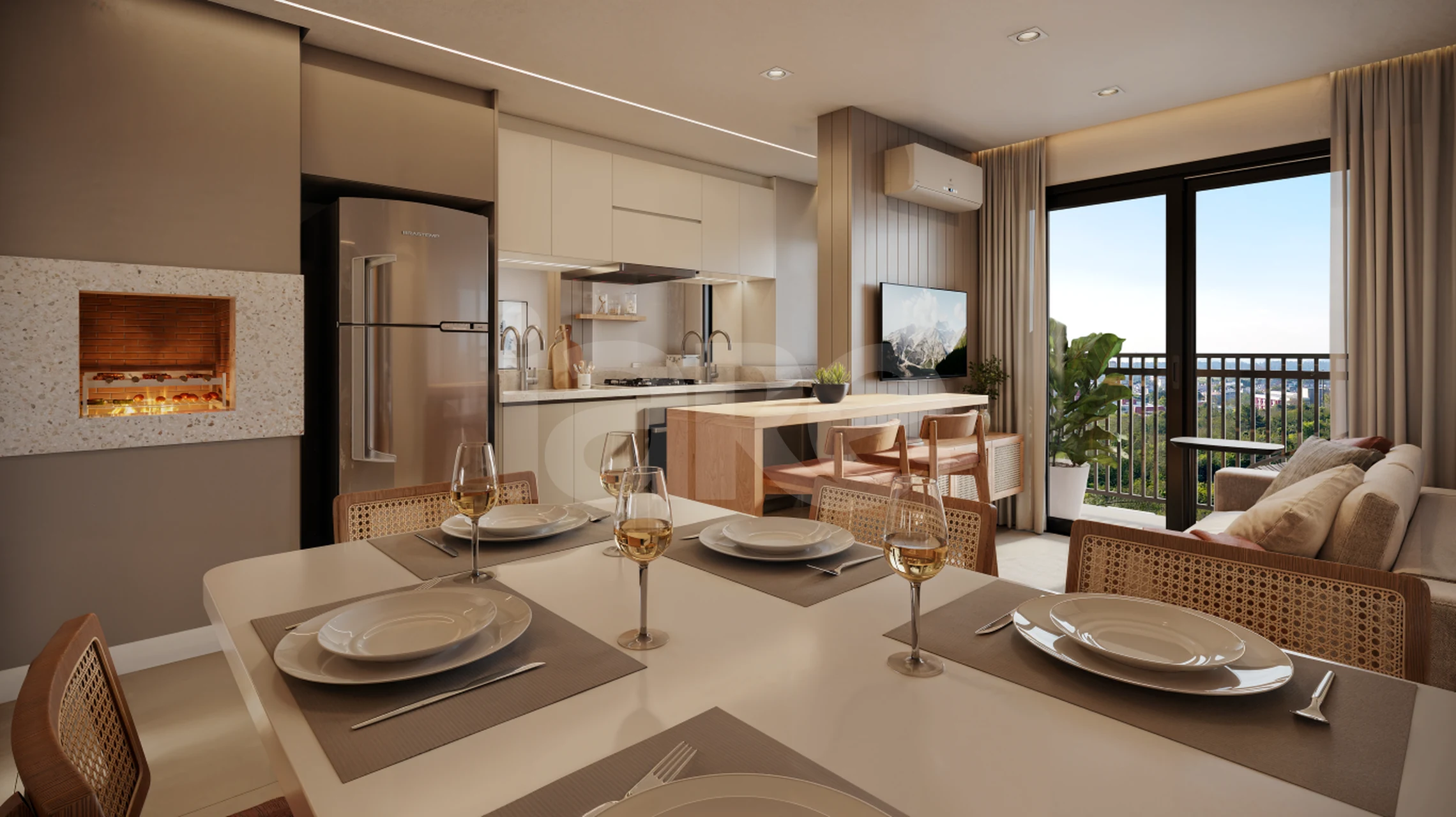 Linq Your Life - Apartamento com 44,9 m², em Igara — foto 2