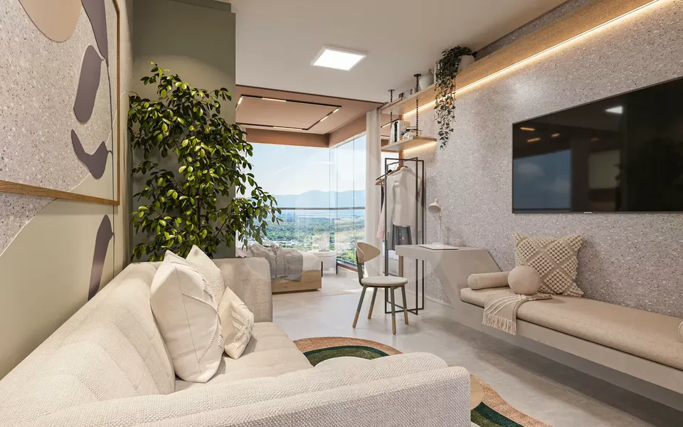 Residencial Princípia - Studio com 34,2 m², em Jardim Dourado — foto 16
