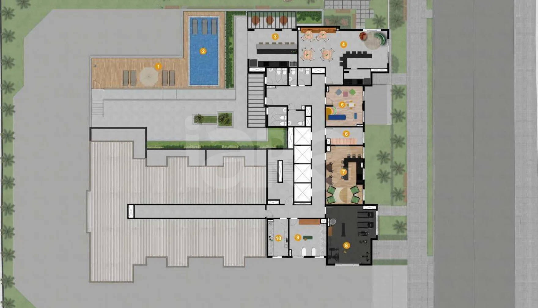 Planta — Pavimento 4