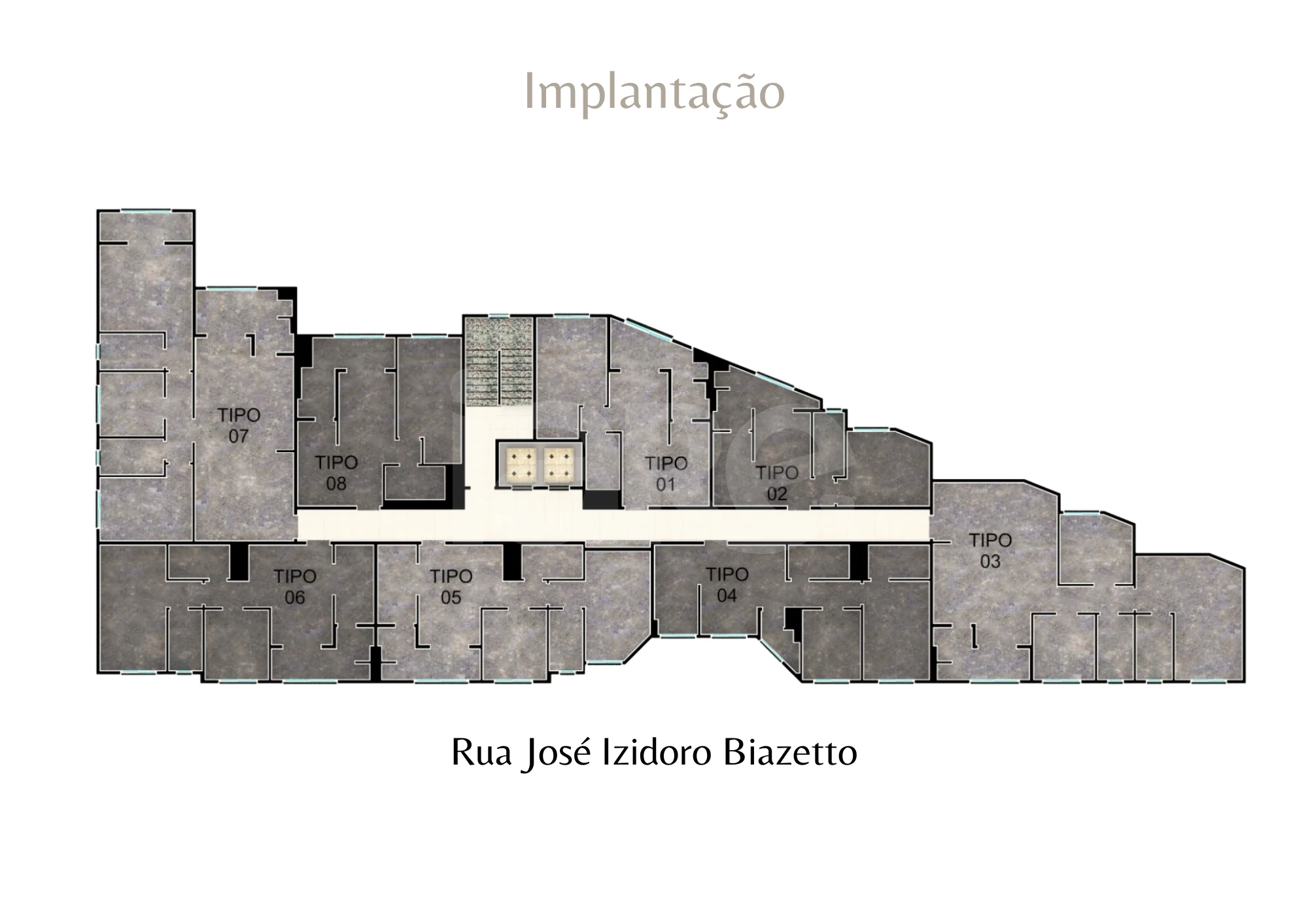 Planta — Implantação