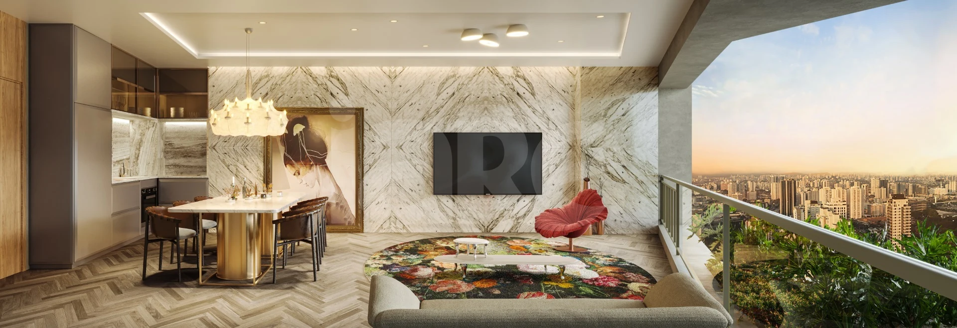On The Sky Cyrela by Yoo - Apartamento com 161 m², em Perdizes — foto 8