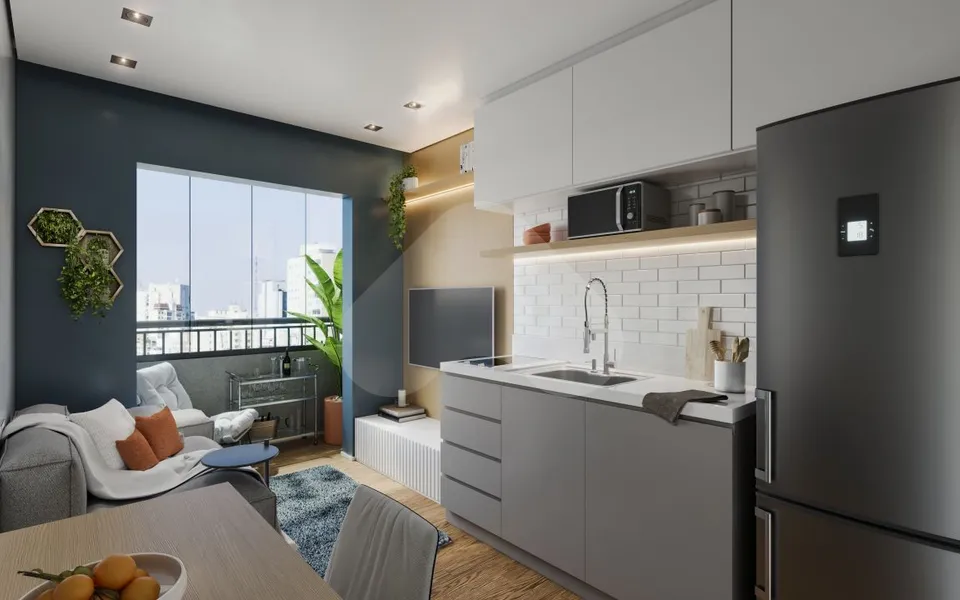 Vinx Connect Paulista - Apartamento com 24,31 m², em Bela Vista — foto 2