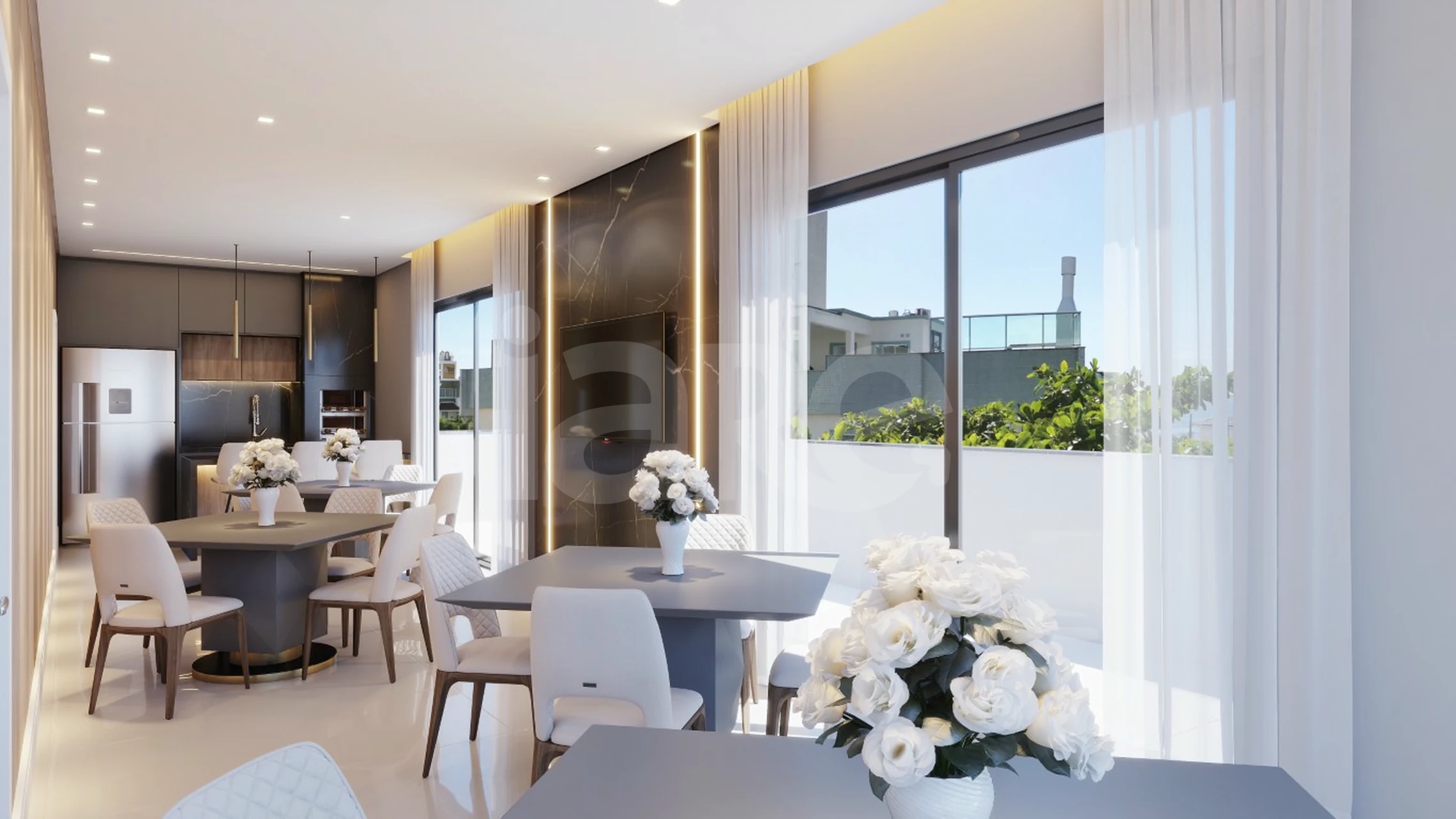 Bella Vita - Apartamento com 127,74 m², em Canto Grande — foto 11