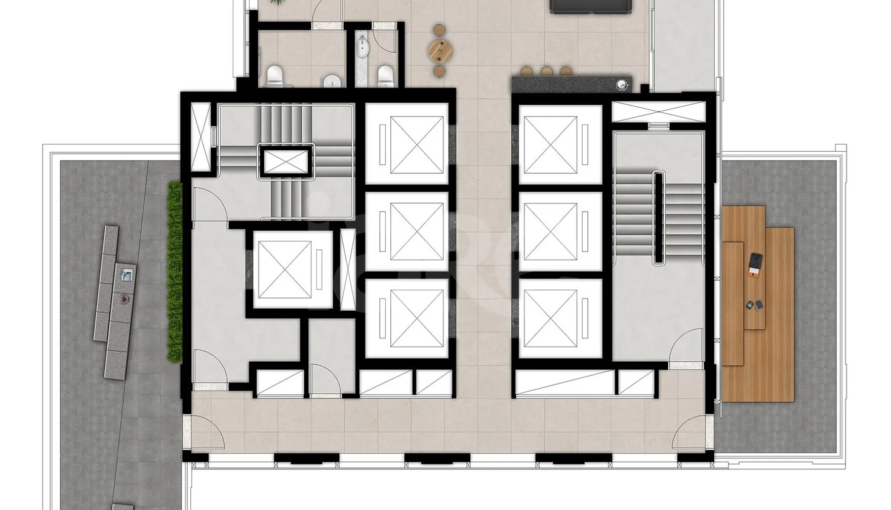 Planta — Pavimento 39