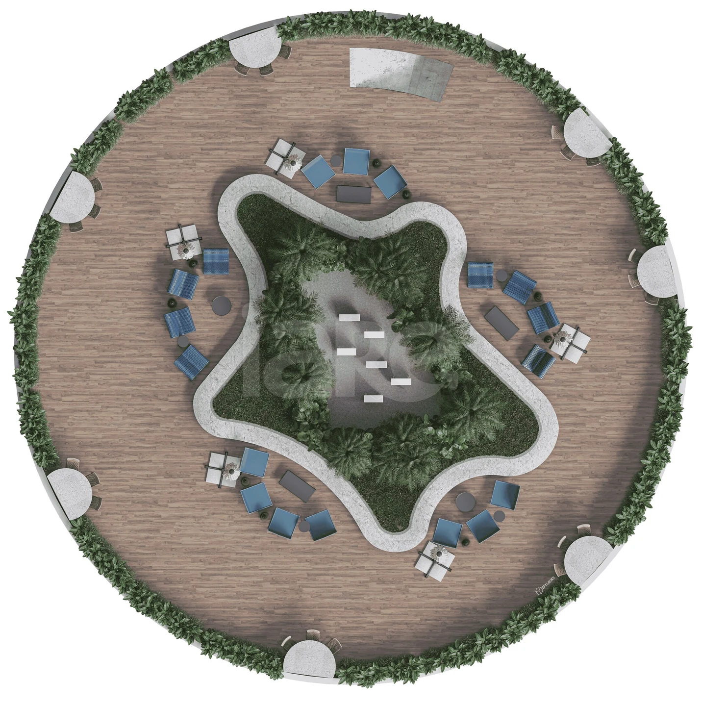 Planta — Pavimento rooftop