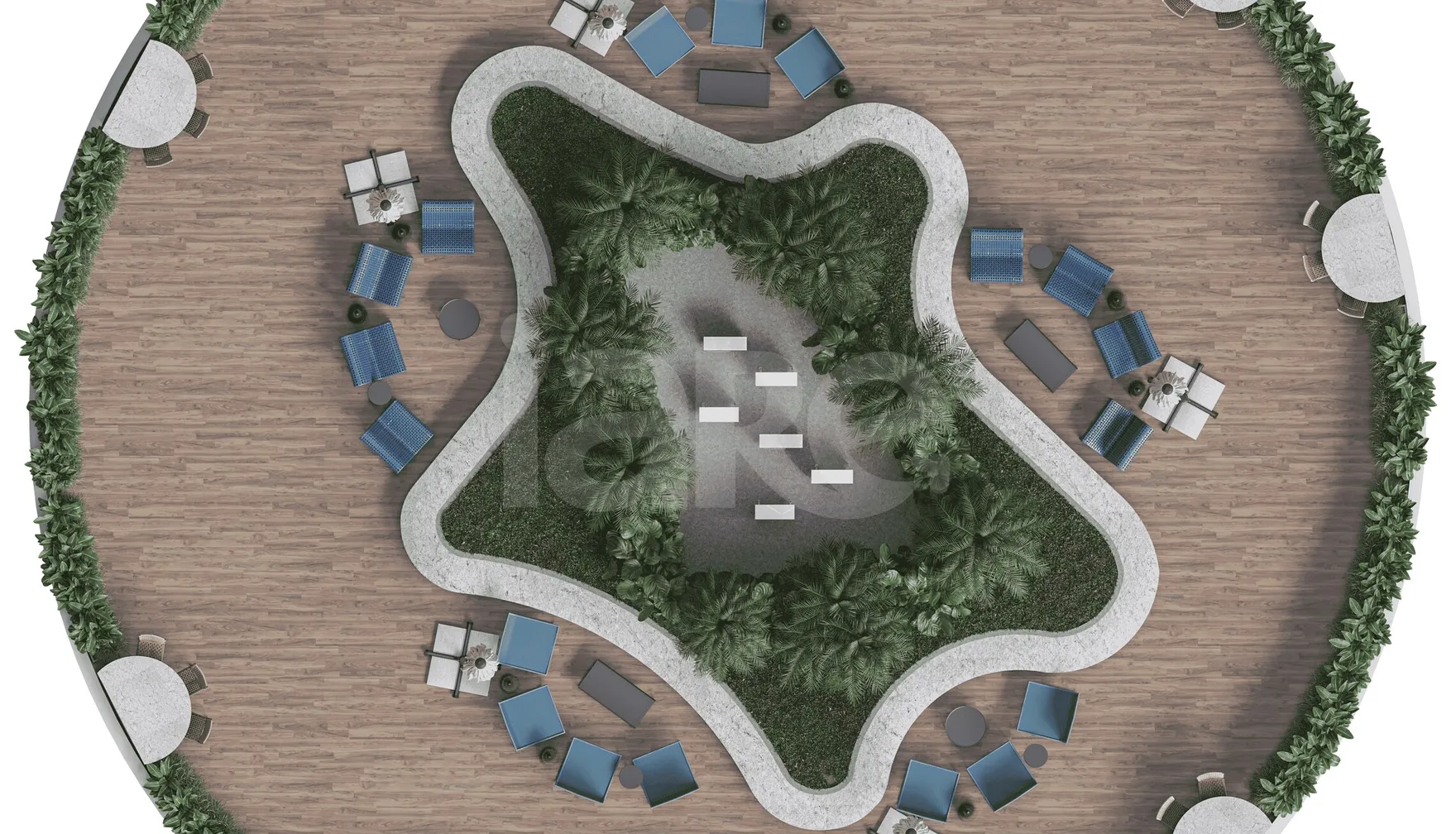 Planta — Pavimento rooftop