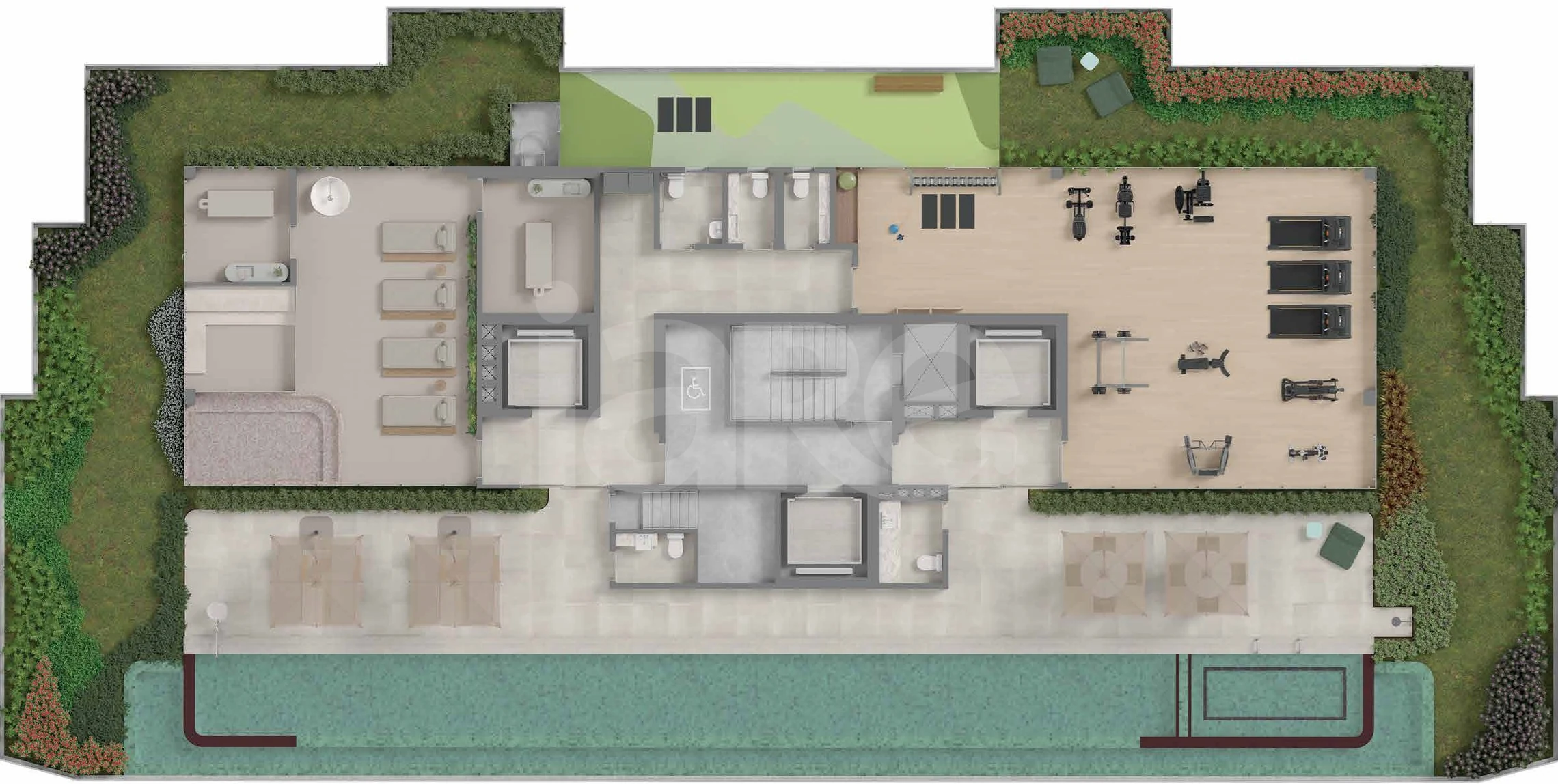 Planta — Pavimento rooftop