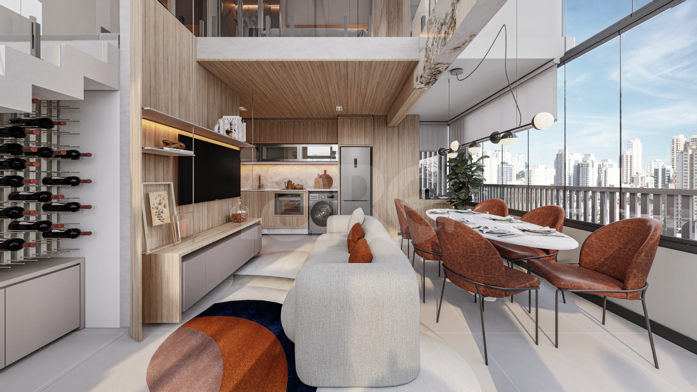 Verde Città - Apartamento com 27,58 m², em Consolação — foto 2