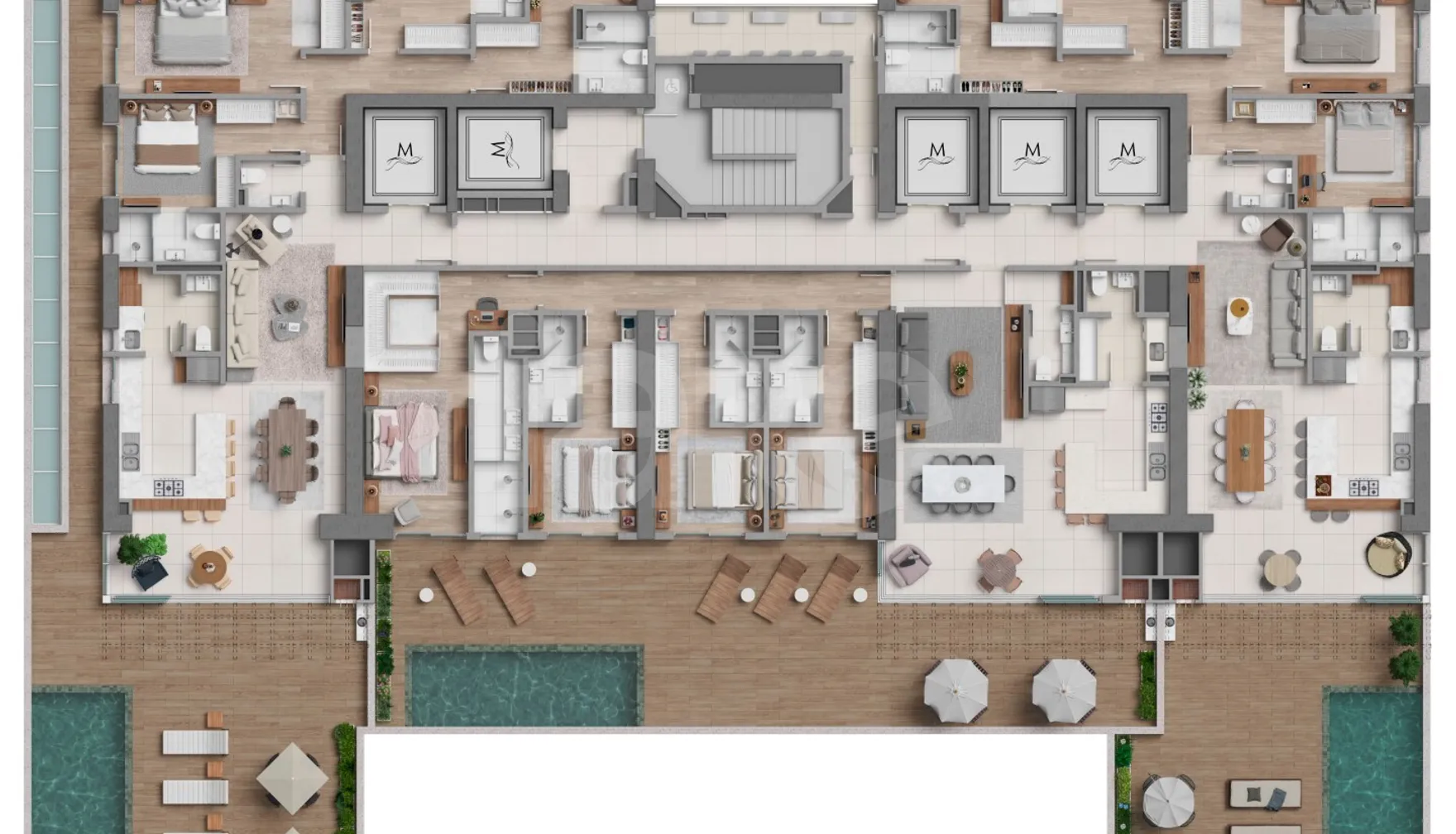 Planta — Pavimento 1