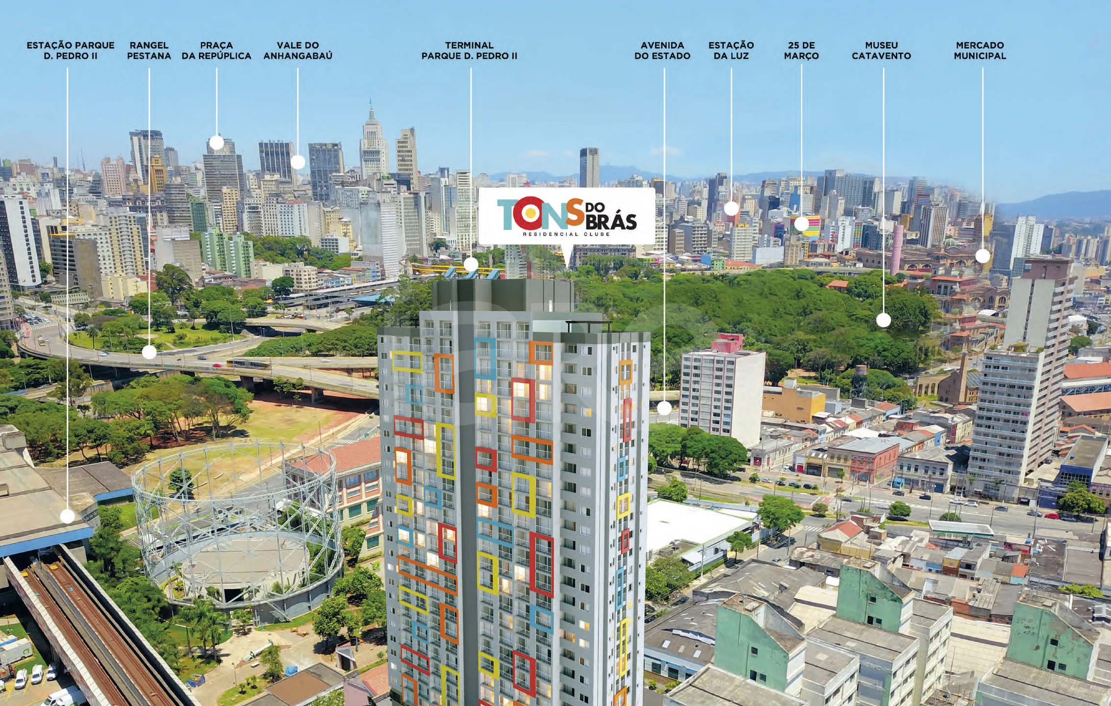 Tons do Brás - Apartamento com 44,7 m², em Brás — foto 6