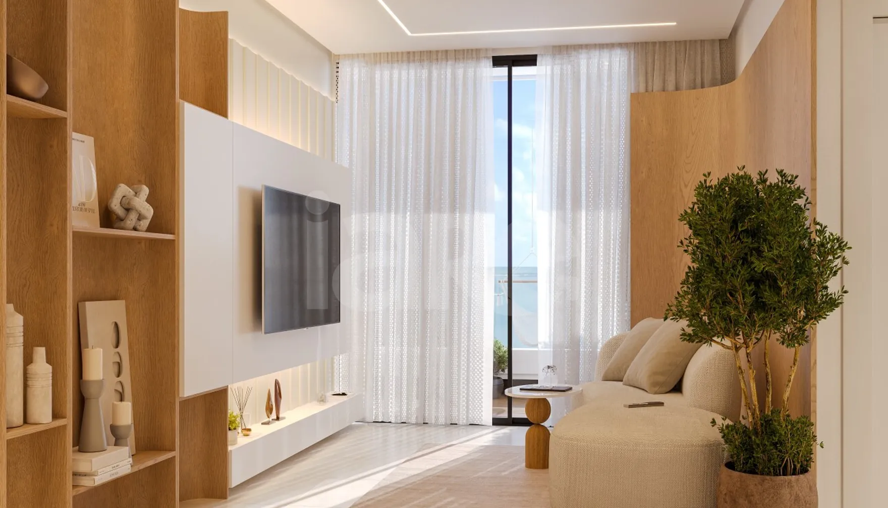 Enseada Isidro Gomes - Apartamento com 59,43 m², em Bessa — foto 3