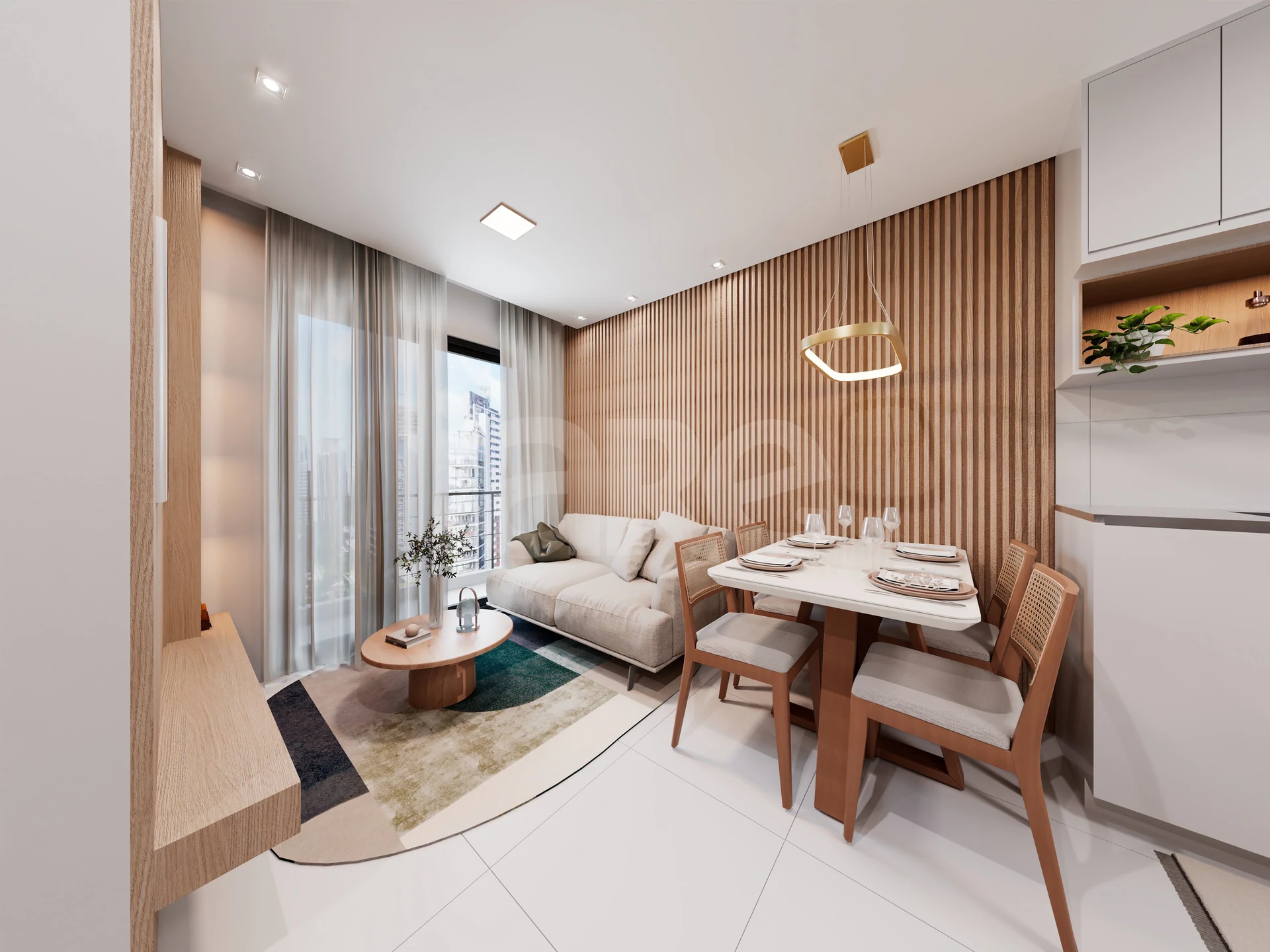 Life Jardim Tavares Residence - Apartamento com 41,94 m², em Jardim Tavares — foto 2