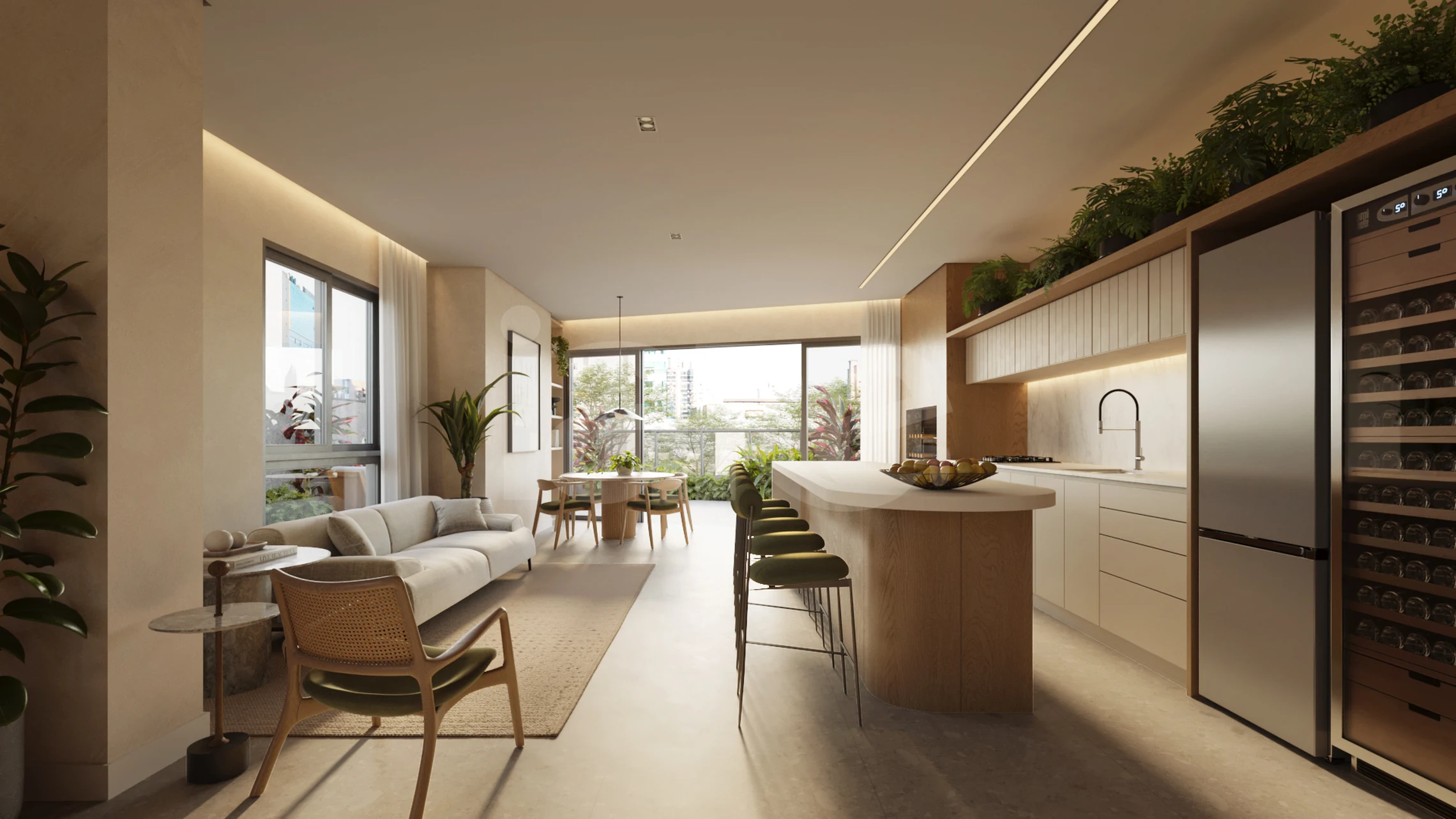 Bothanic - Studio com 28,09 m², em Centro — foto 4